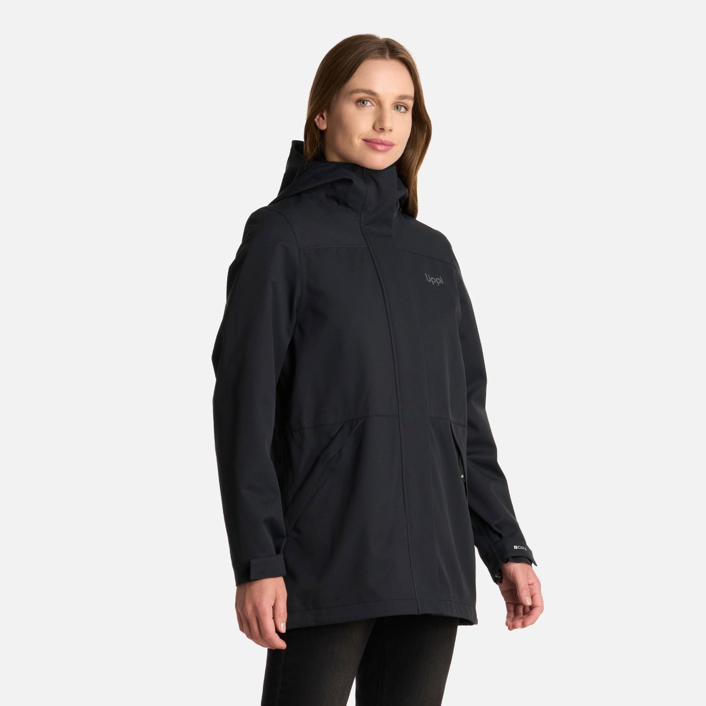 Chaqueta Mujer Lake Fusion 3 B-Dry Jacket Negro Lippi