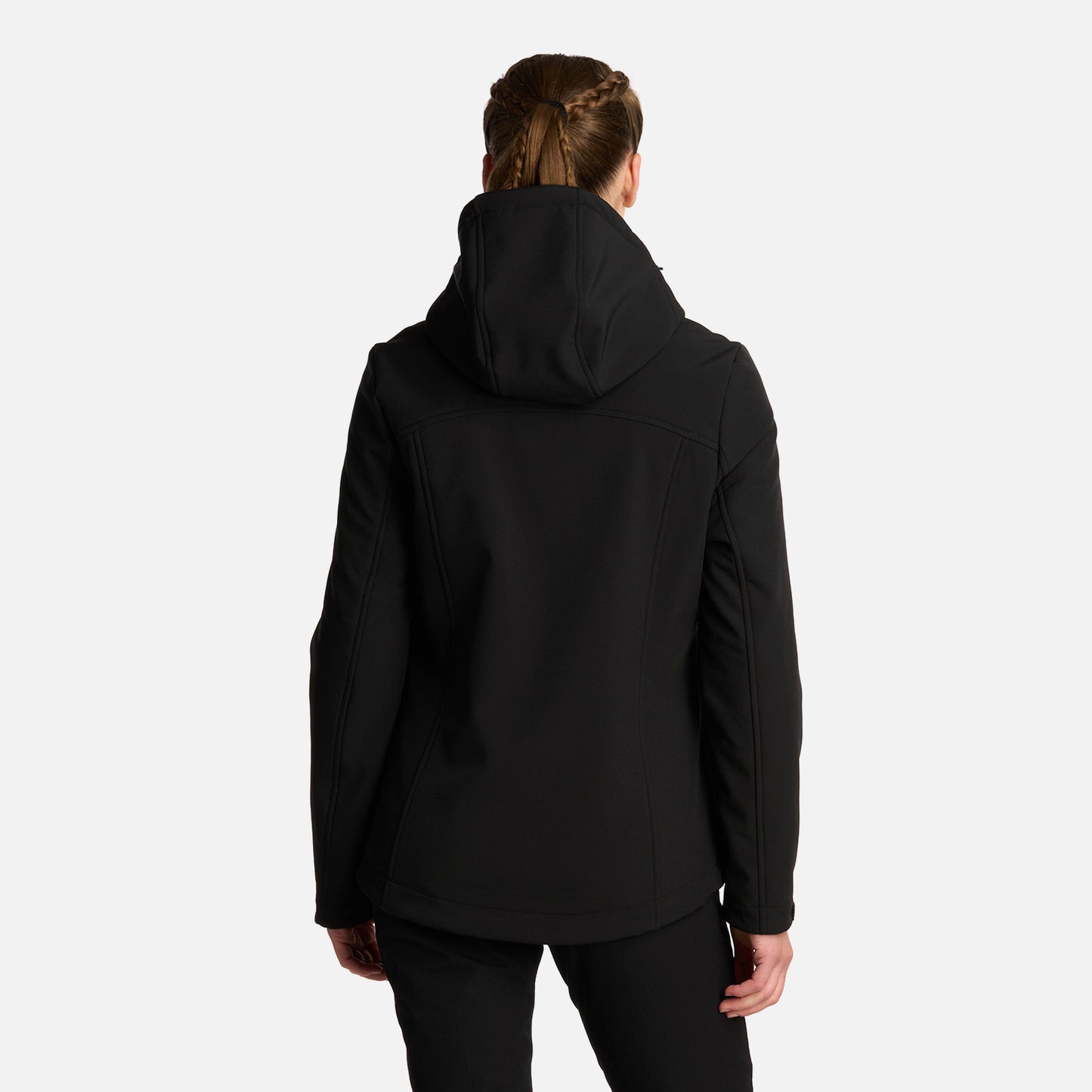 Chaqueta Mujer Macaya Softshell Hoody Jacket Negro Lippi