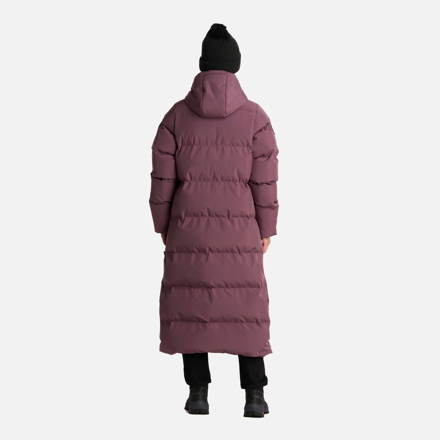 Chaqueta Mujer Long And Warm Steam-Pro Hoody Jacket Morado Lippi