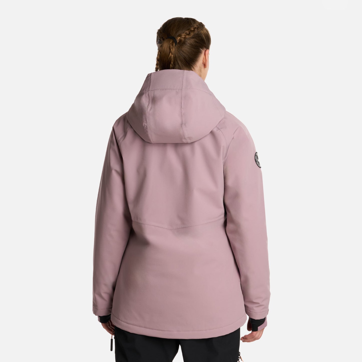 Chaqueta Mujer Andes B-Dry Hoody Jacket Malva Lippi