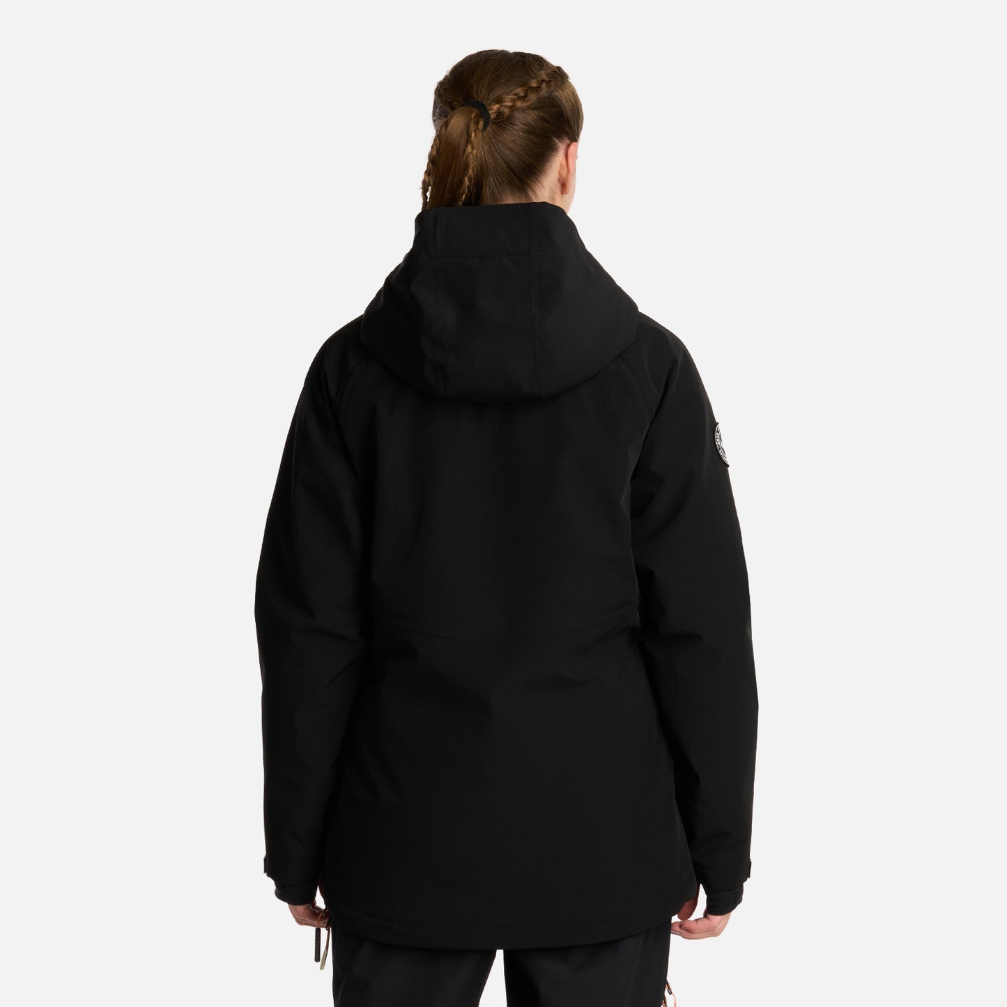 Chaqueta Mujer Andes B-Dry Hoody Jacket Negro Lippi
