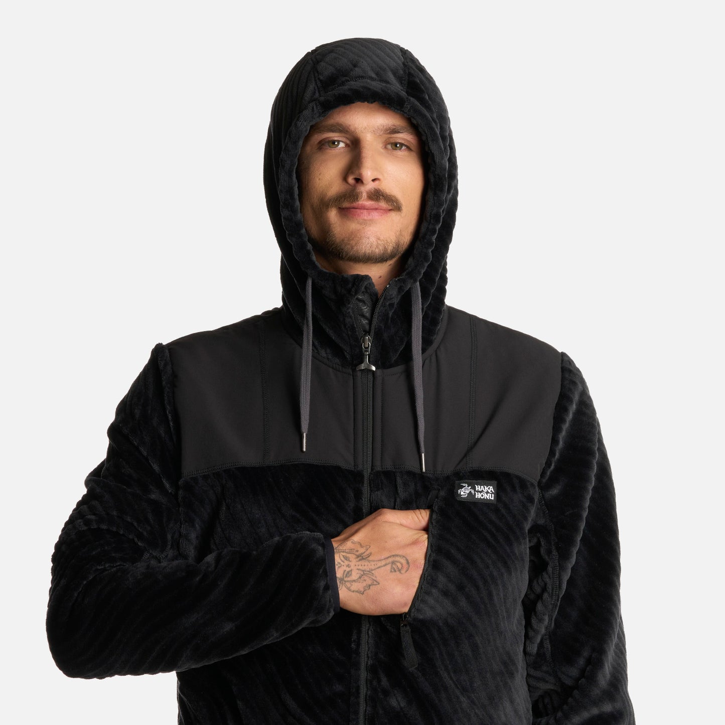 Polerón Hombre Polaroid Negro Haka Honu