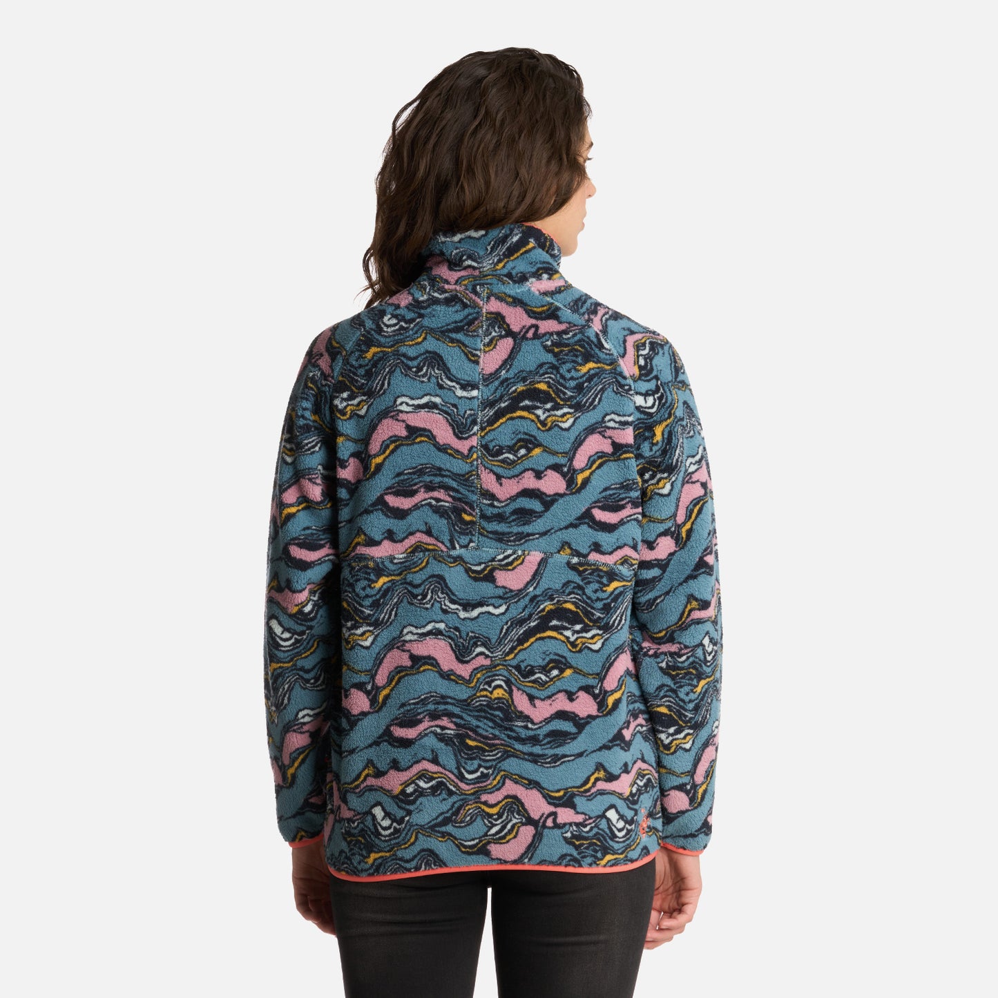 Polar Mujer Fogon Print Petroleo Haka Honu