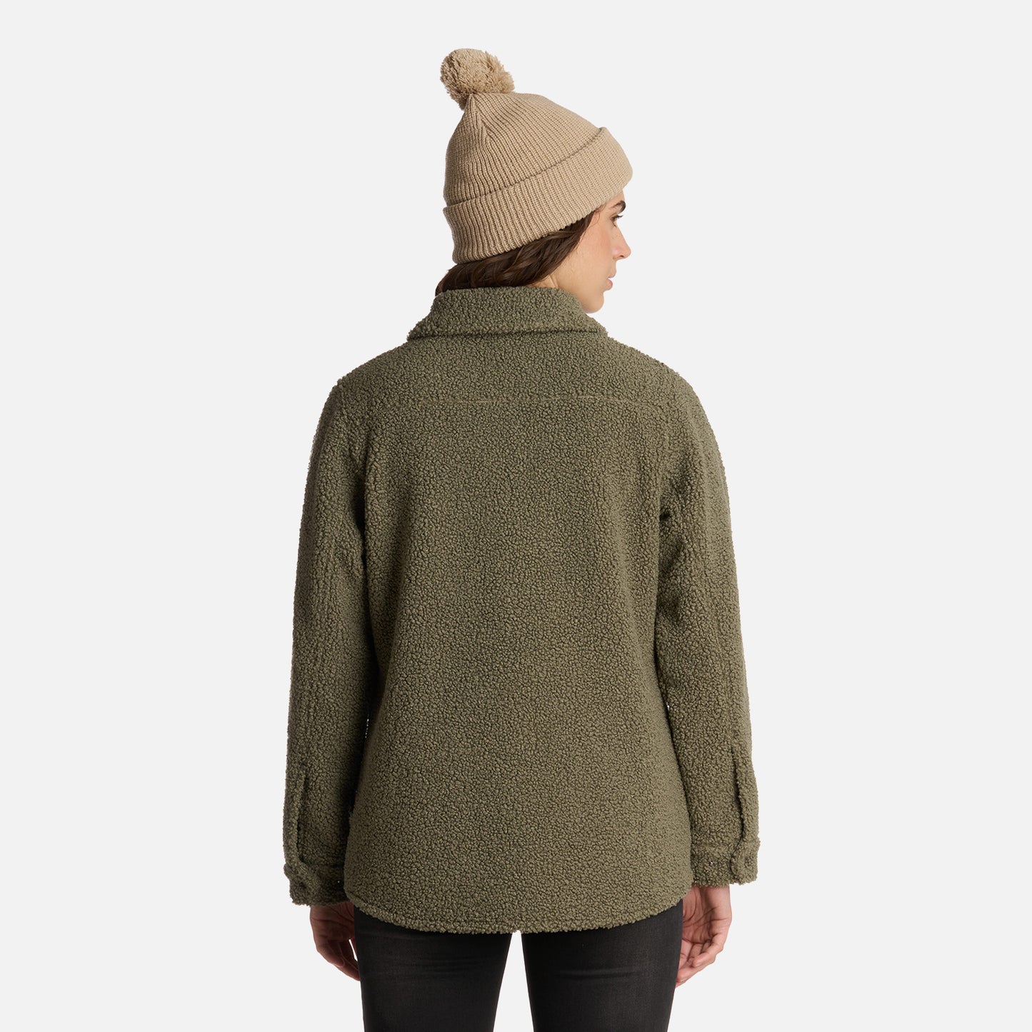 Chaqueta Mujer Leñadora Verde Oliva Haka Honu