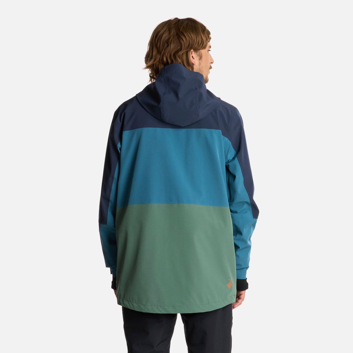 Chaqueta Hombre Viento Blanco Azul Noche Haka Honu