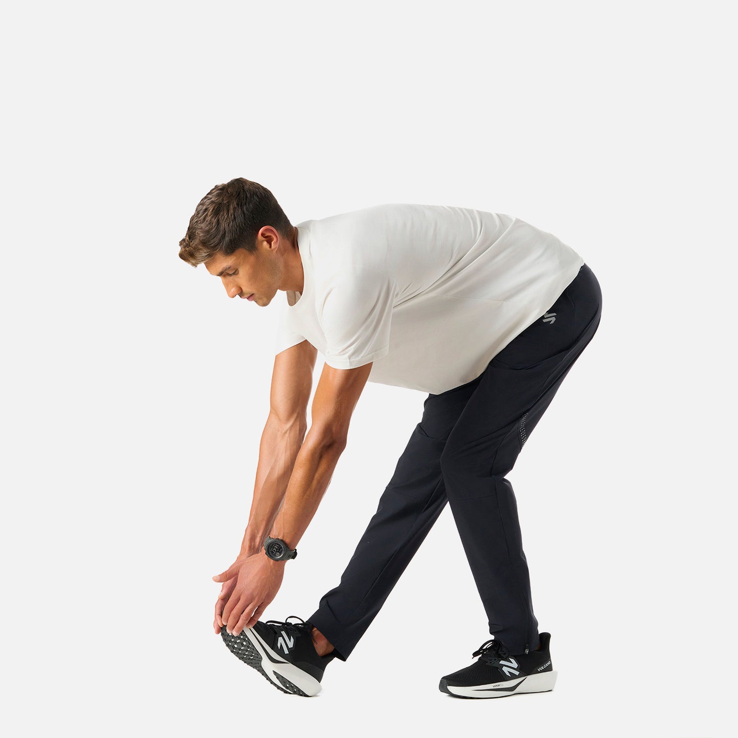 Pantalón Hombre Built To Move Pants Negro Vulcano