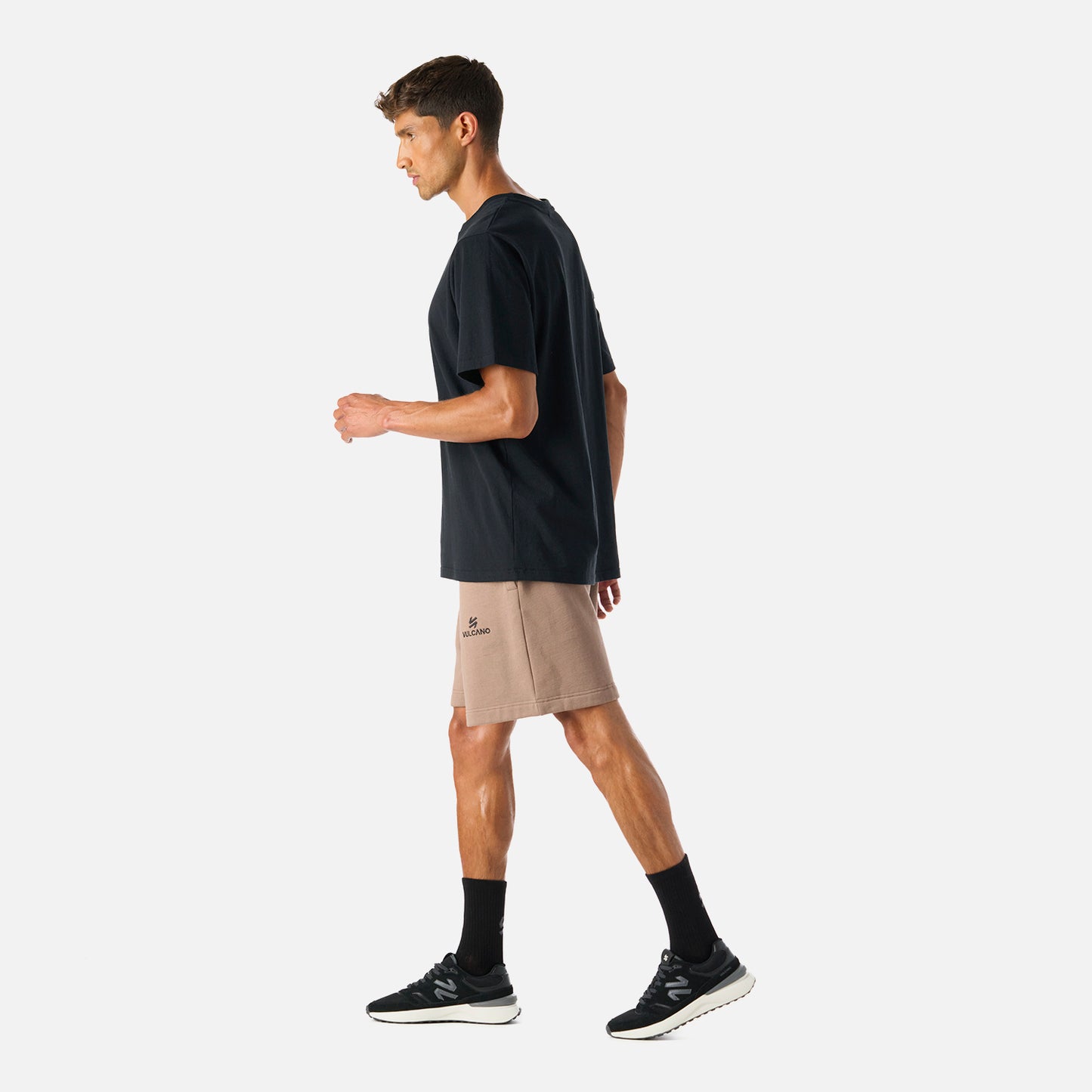 Shorts Hombre Cool Down Shorts Taupe Vulcano