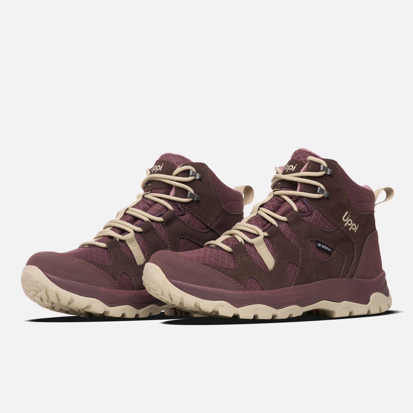 Botín Mujer Tellus Mid Uva Oscuro Lippi