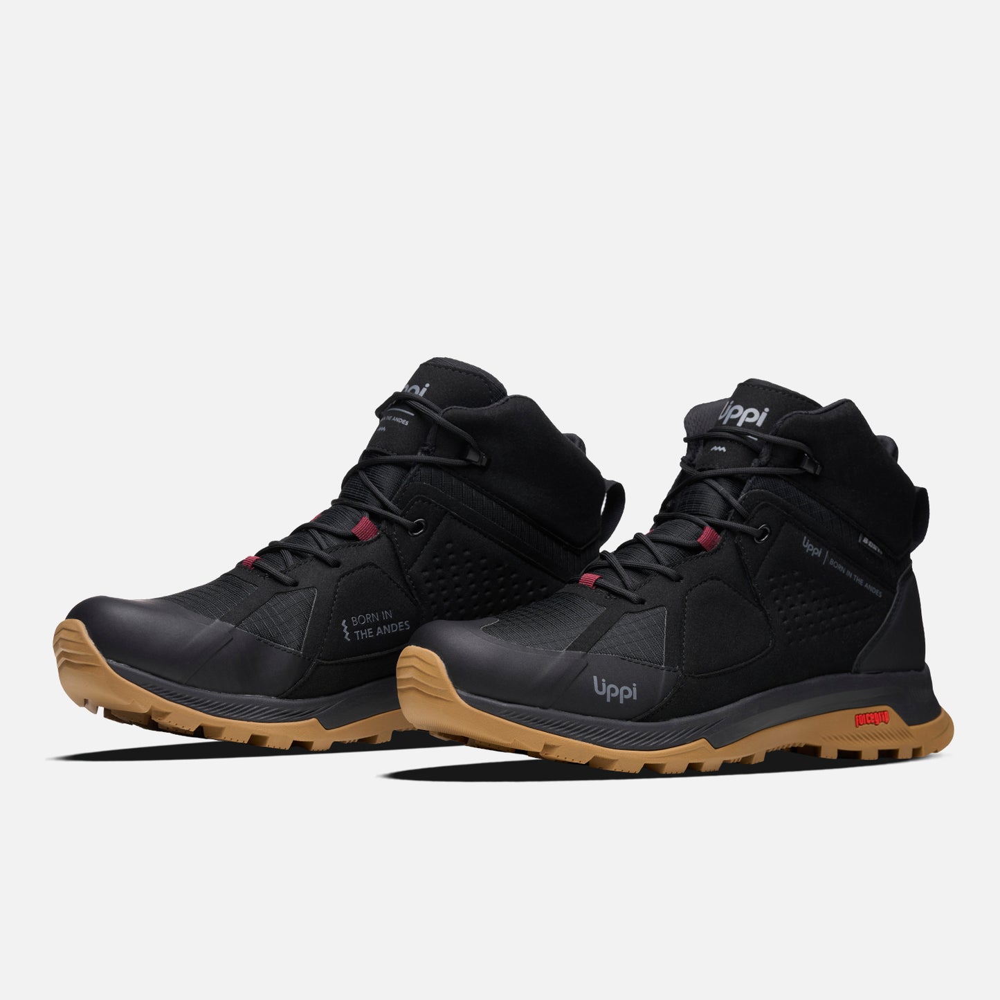 Zapatilla Hombre Vulcano Onyx Mid B-dry Negro Lippi