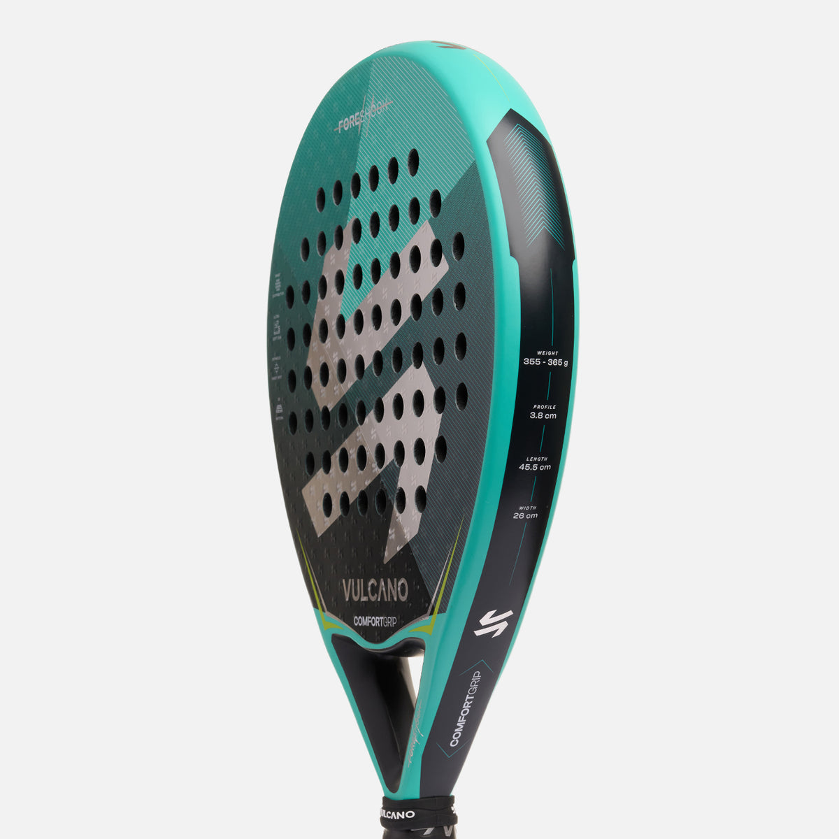 Pala Foreshock Padel Racket Turquesa Vulcano