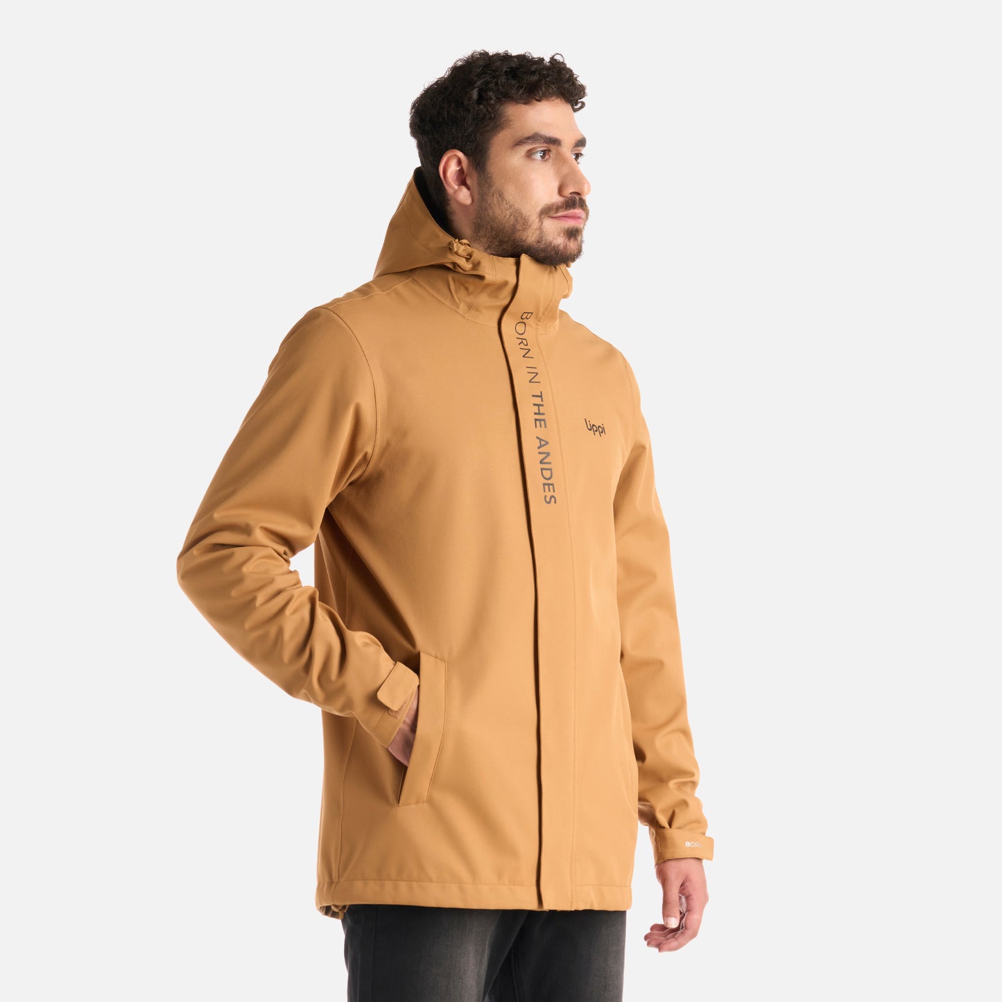 Chaqueta Hombre Nexus Fusion-3 B-Dry Jacket Cafe Claro Lippi
