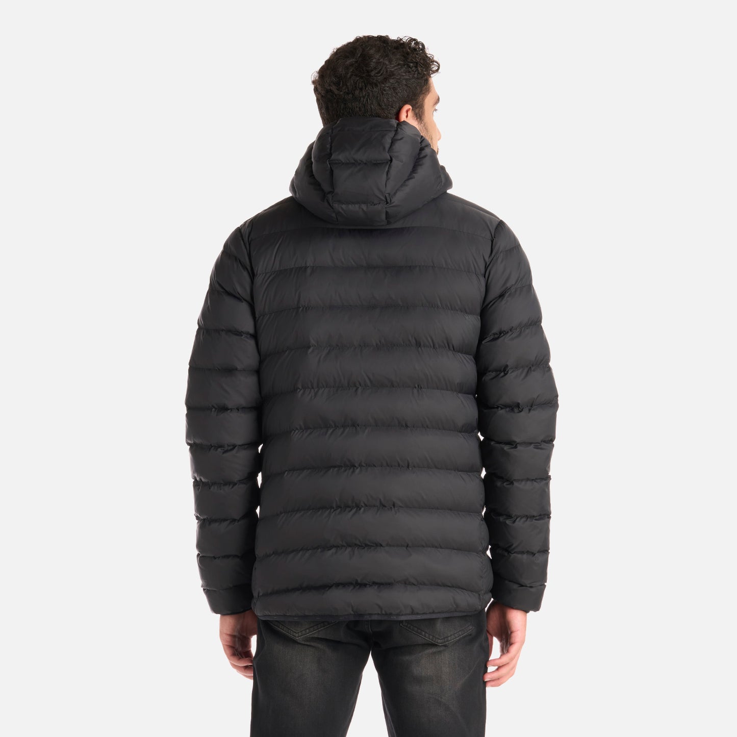 Chaqueta Hombre Vertex Down Hoody Jacket Negro Lippi