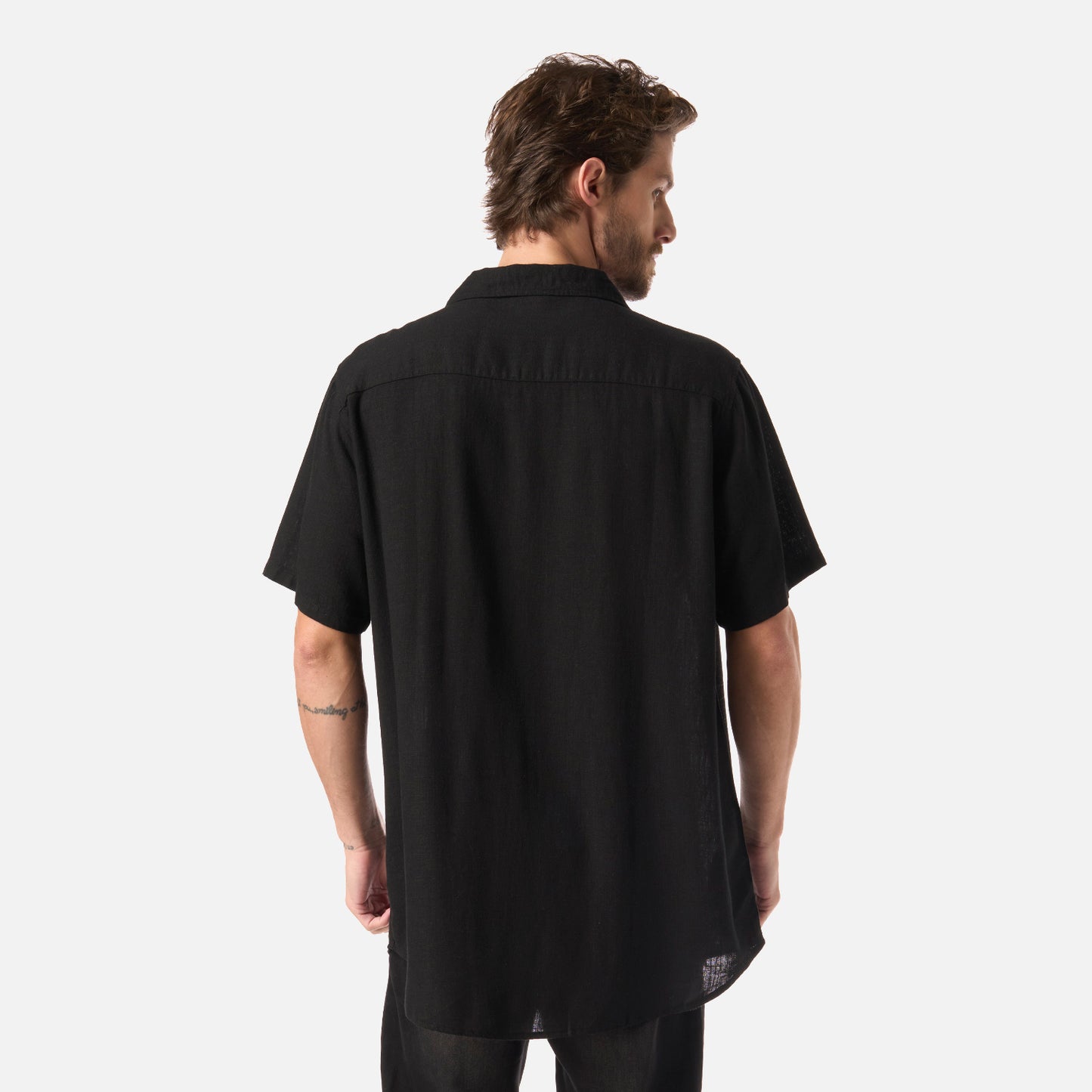 Camisa Hombre Linaje Negro Haka Honu