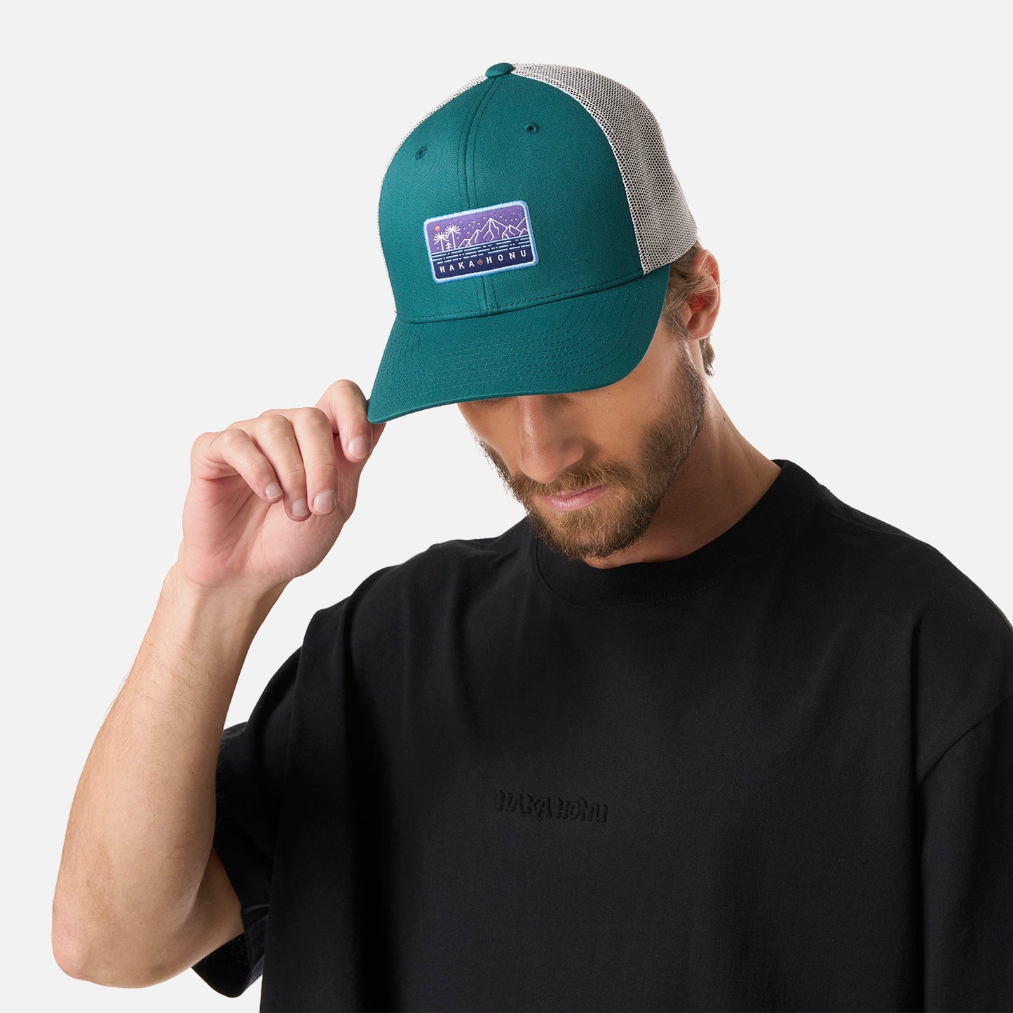 Jockey Unisex Alma Petroleo Oscuro / Gris Claro Haka Honu