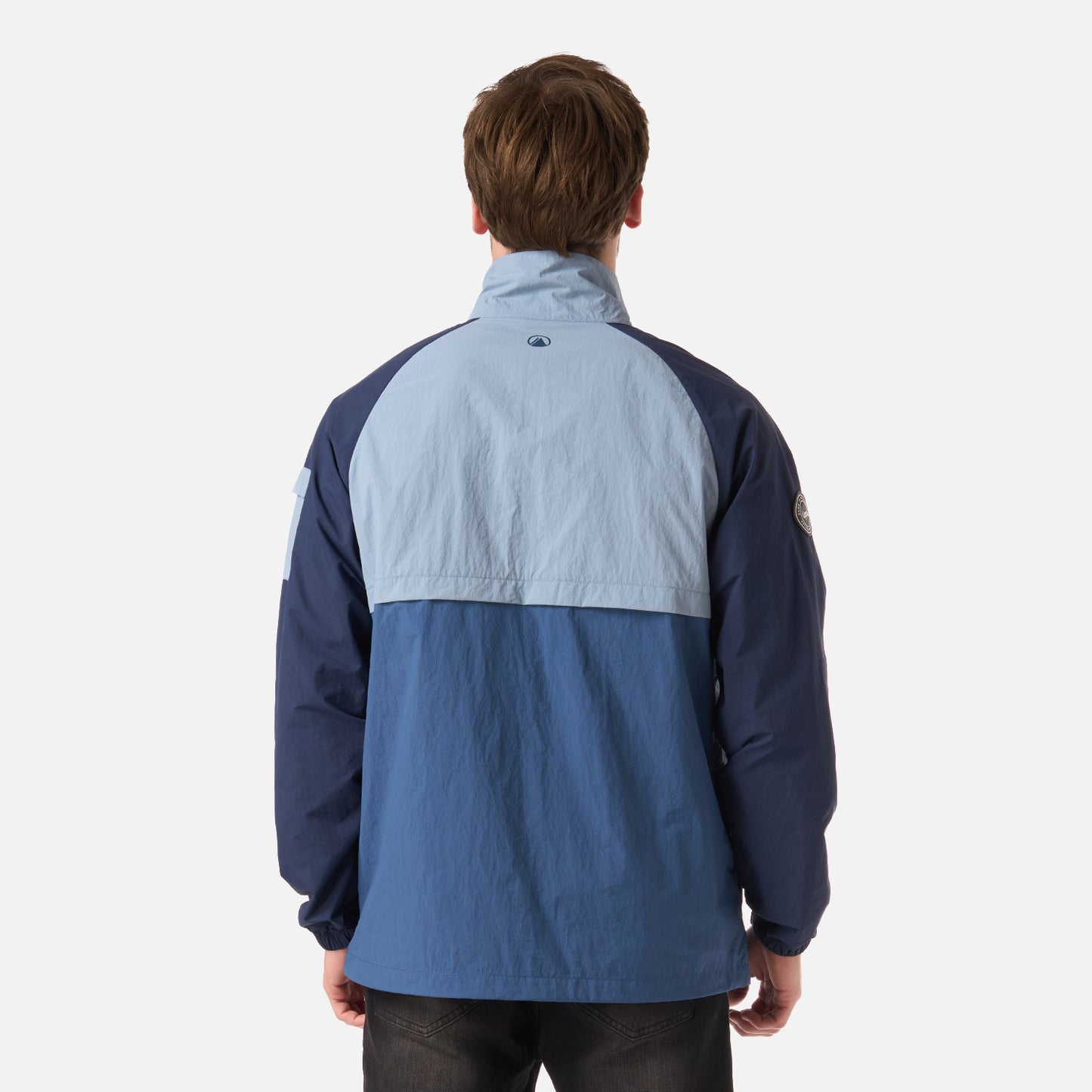 Chaqueta Hombre WindCity WindBreaker 1/4 Zip Jacket Azul Piedra Lippi