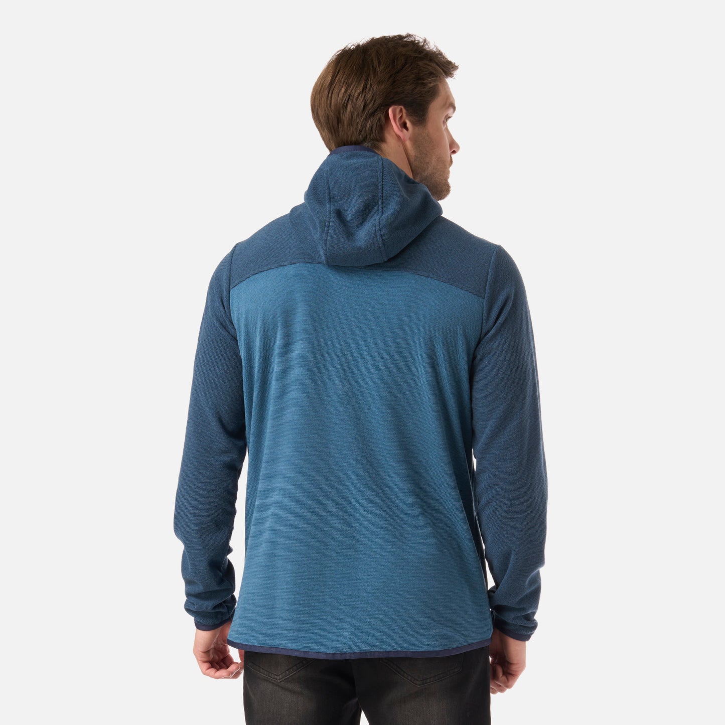 Polar Hombre Fireplace Full Zip Hoody Sweatshirt Azul Oscuro Lippi