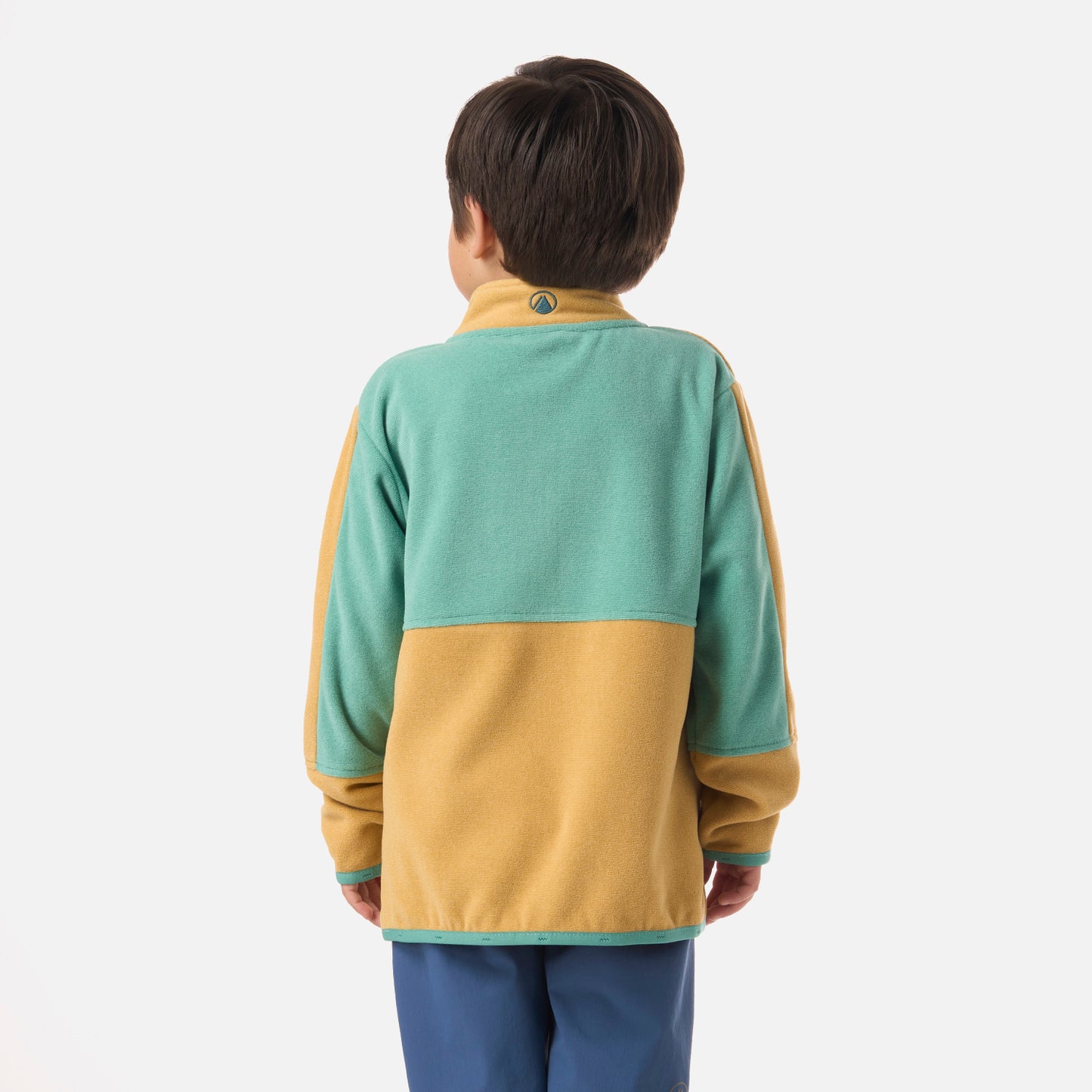 Polar Niño Fireplace 1/4 Zip Sweatshirt Camel Lippi