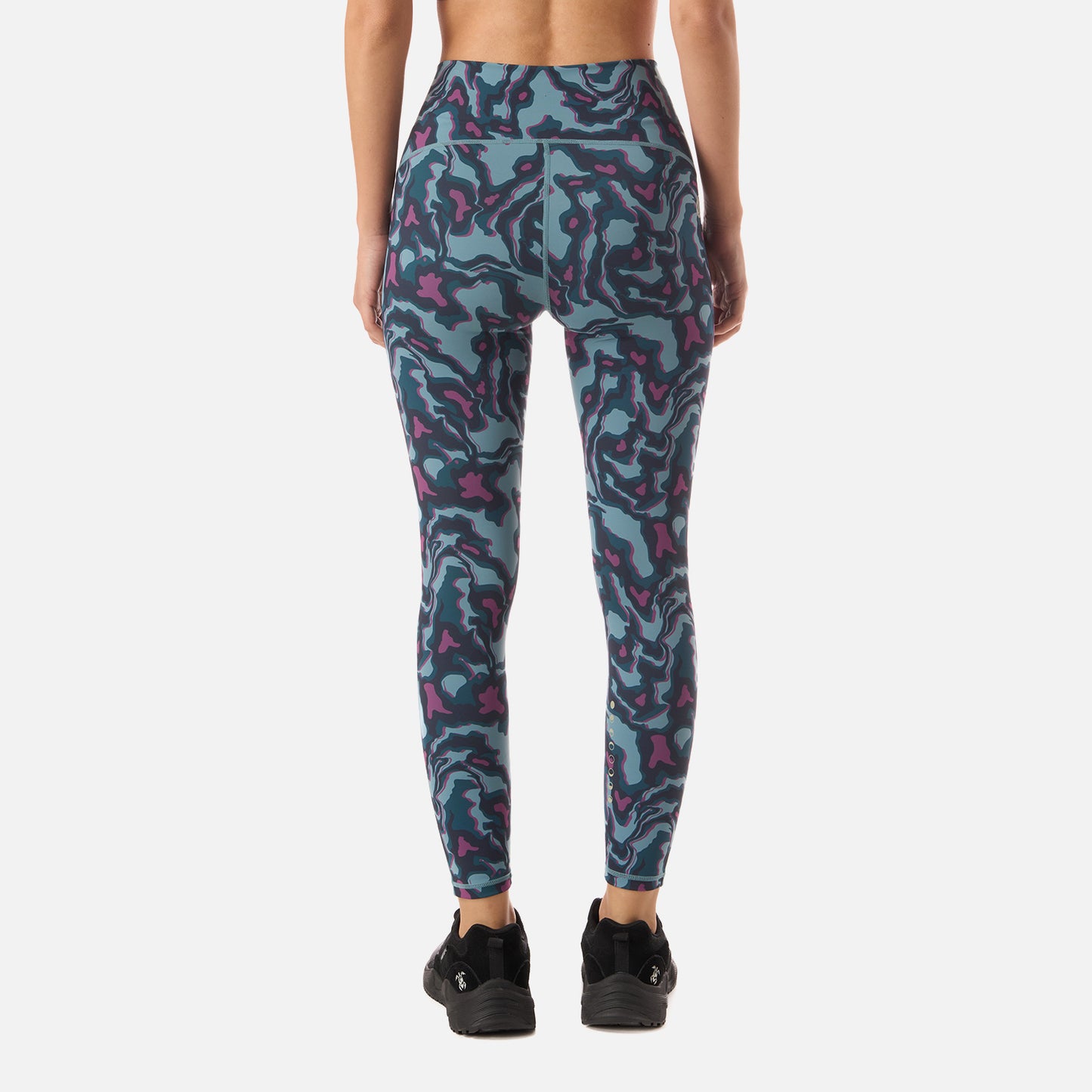 Calza Mujer Coihue Larga Print Petroleo Haka Honu