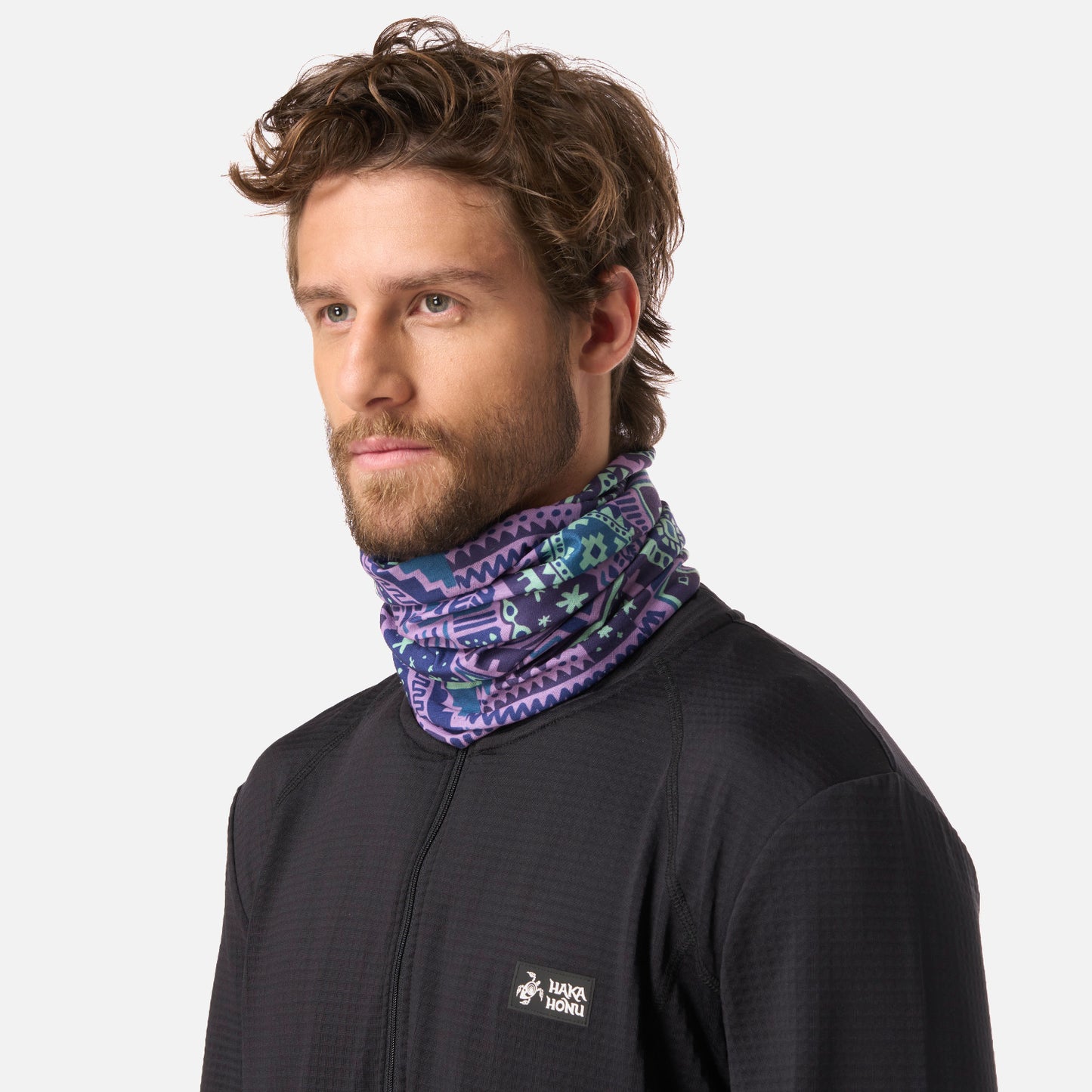 Headex Unisex Alba Print Lila Haka Honu