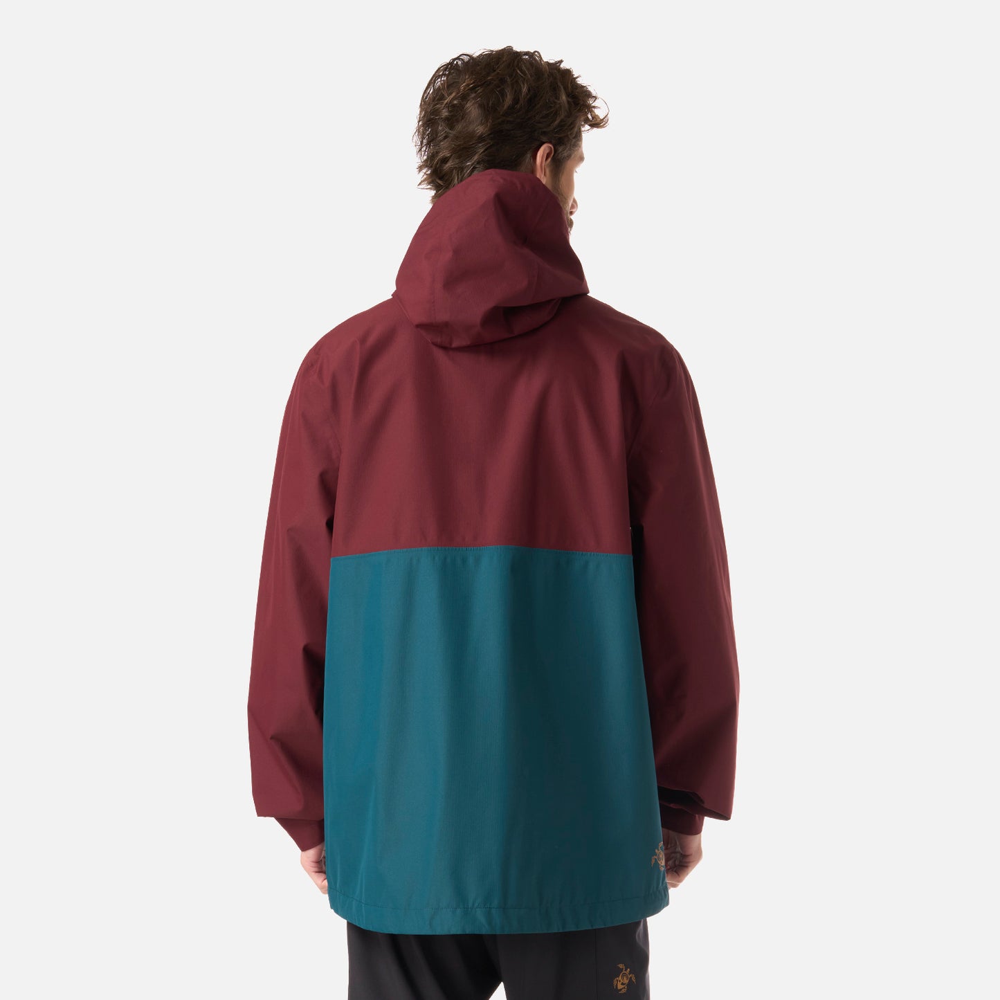 Chaqueta Hombre Viento Norte 14 Zip Burdeo Haka Honu