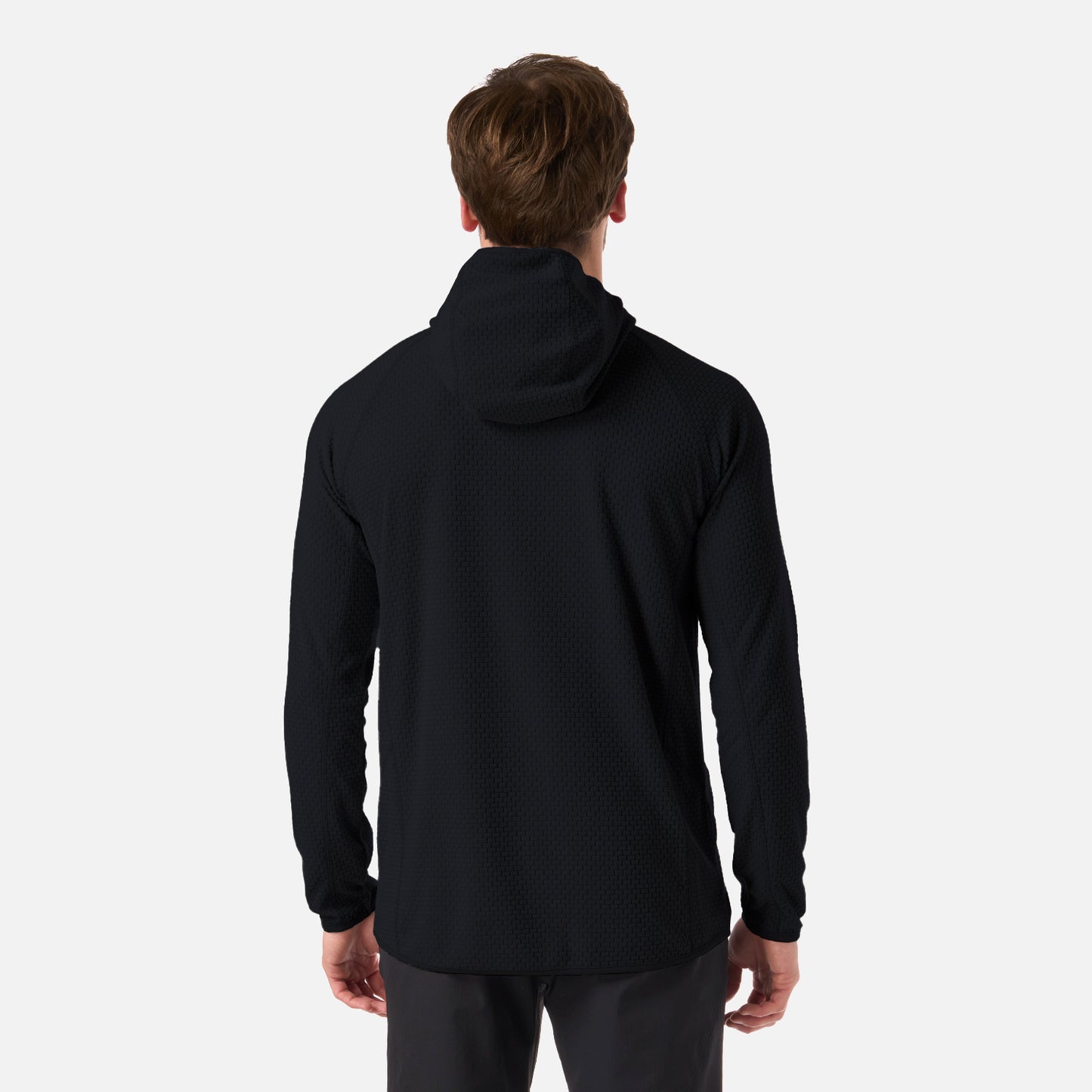 Polerón Hombre Jacaranda Nano-F 1/4 Zip Hoody Negro Lippi