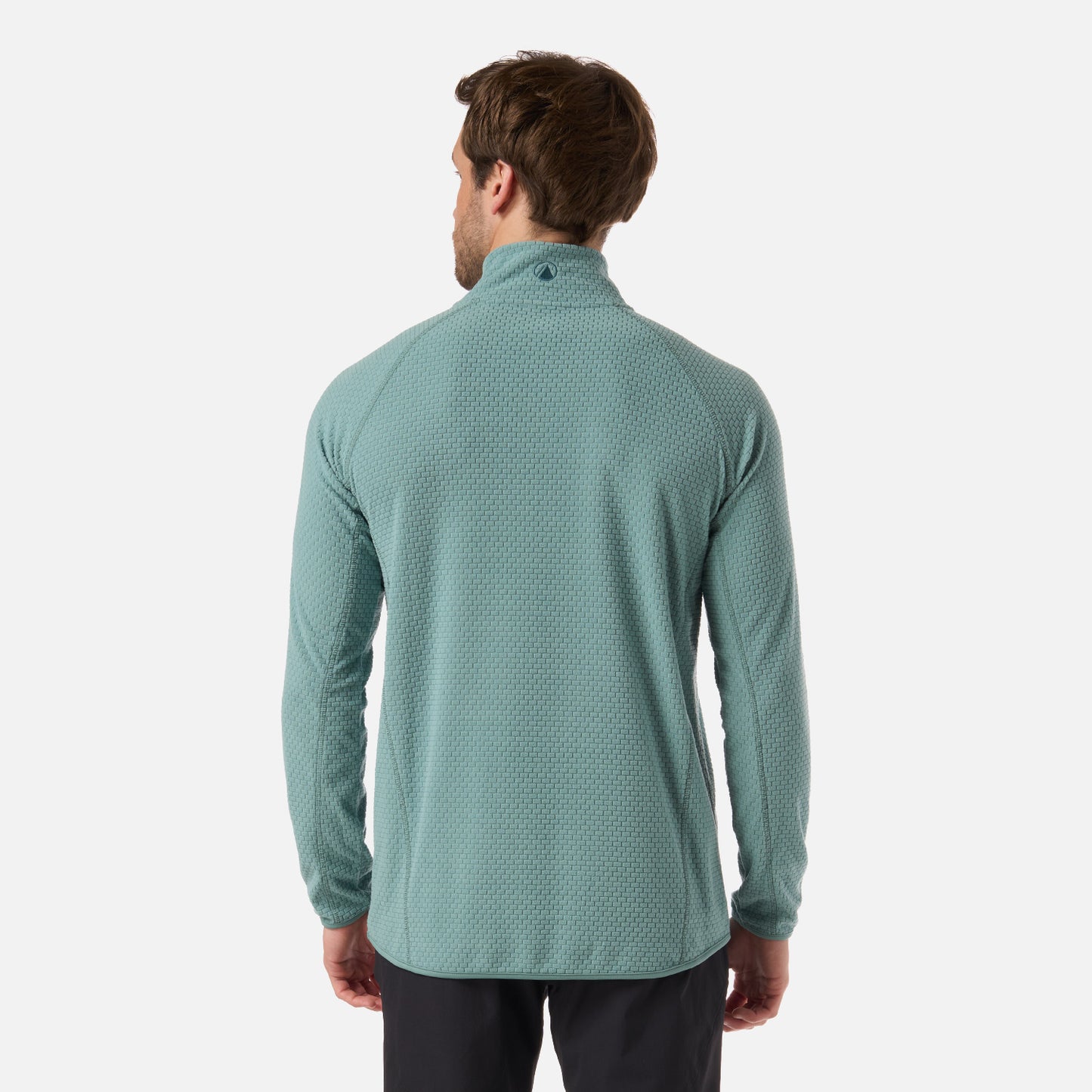 Polerón Hombre Jacaranda Nano-F 1/4 Zip Turquesa Lippi