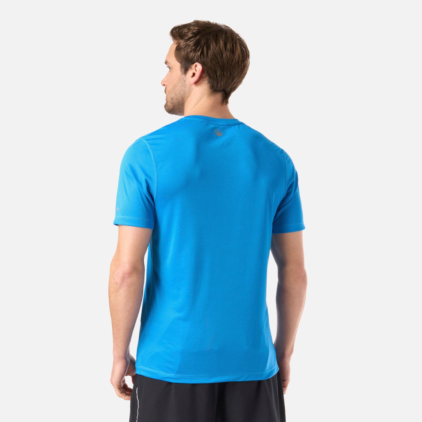 Polera Hombre Core Q-Dry T-Shirt Azulino Lippi