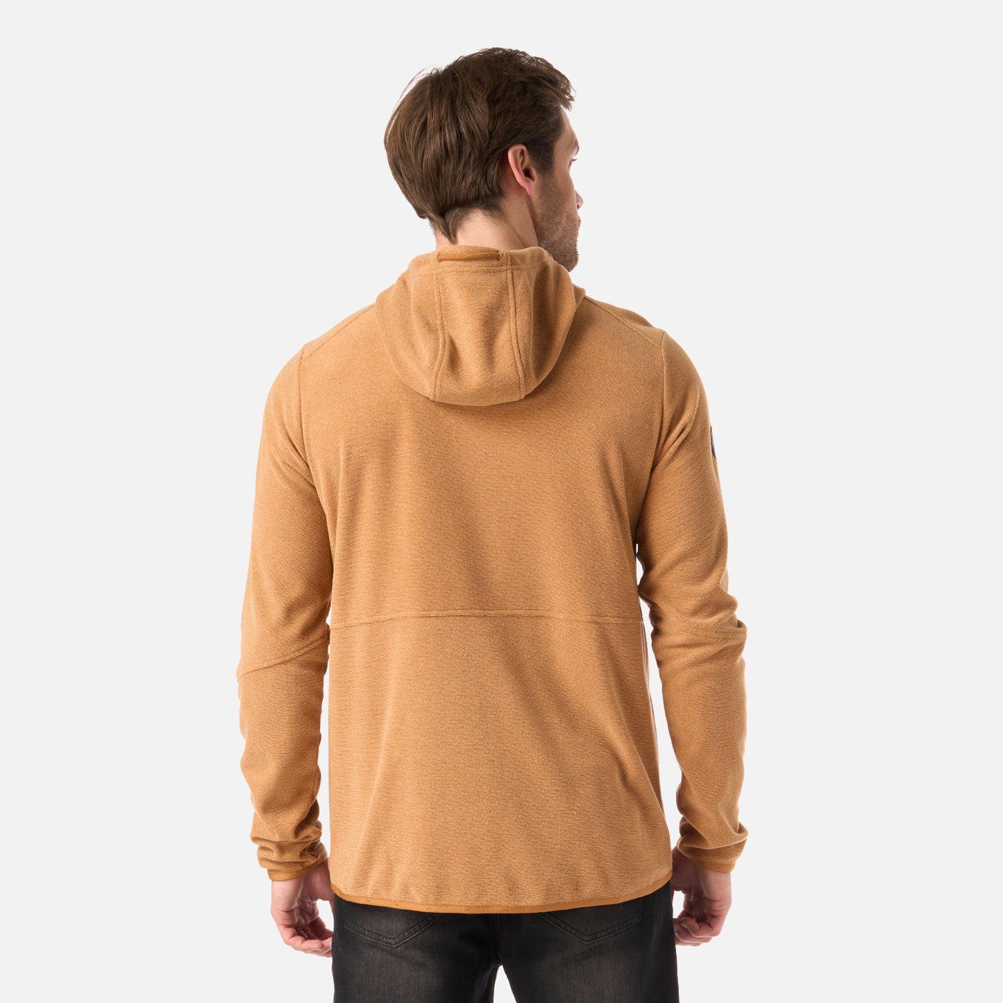 Polar Hombre Stripes Nano-F Full Zip Hoody Camel Lippi