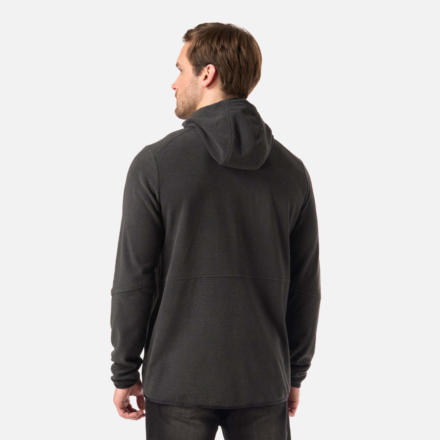 Polar Hombre Stripes Nano-F Full Zip Hoody Negro Lippi