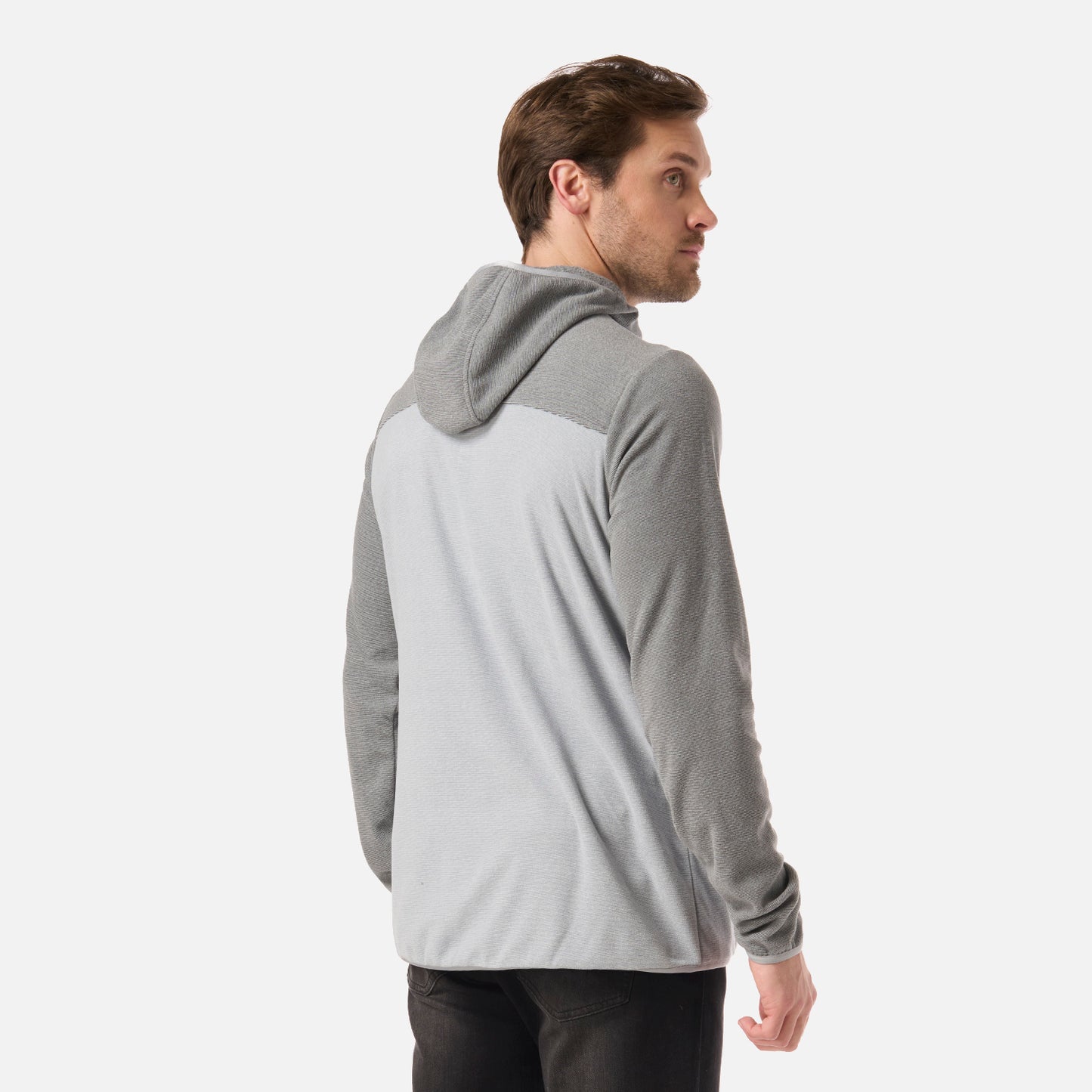 Polar Hombre Fireplace Full Zip Hoody Sweatshirt Gris Lippi