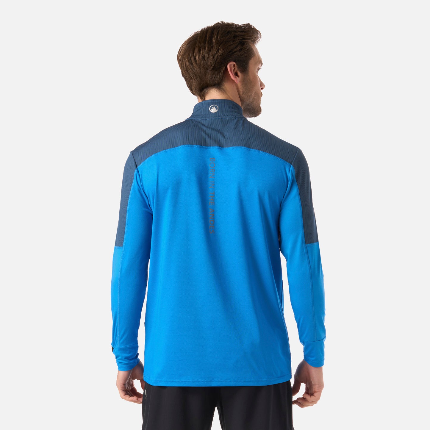 Polerón Hombre Puerto Trucco 1/4 Zip Azulino Lippi