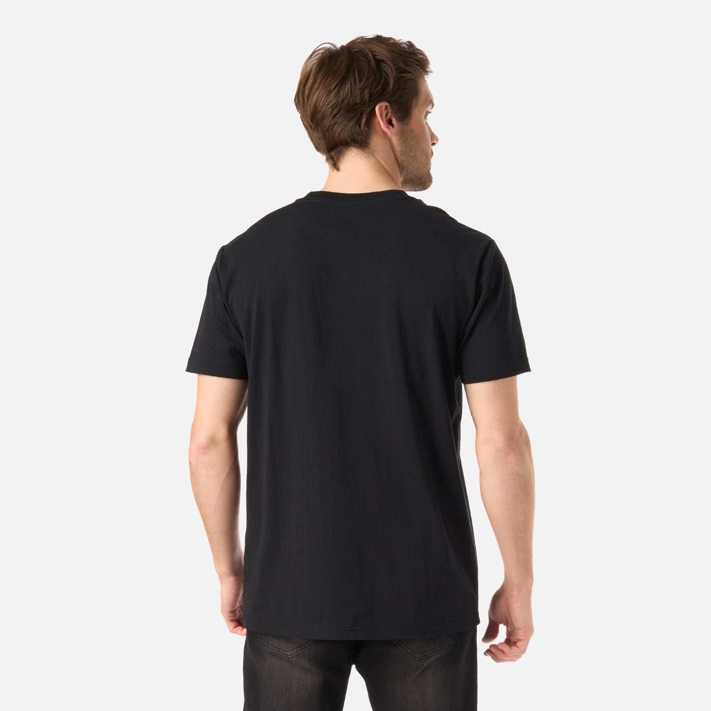 Polera Hombre Logo Lippi Front Print T-Shirt Negro Lippi