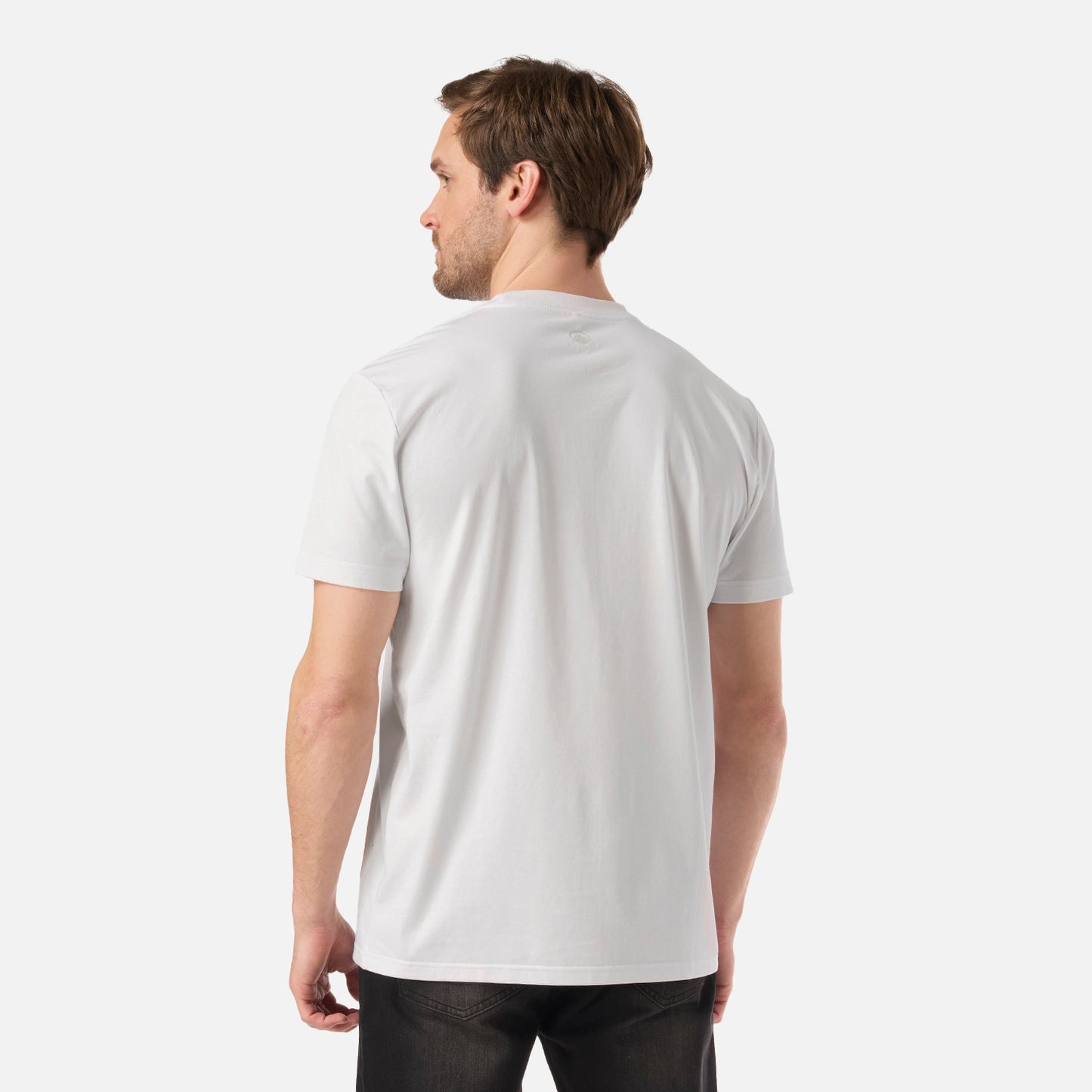 Polera Hombre Ulmo Mid Point Sorona T-Shirt Blanco Lippi