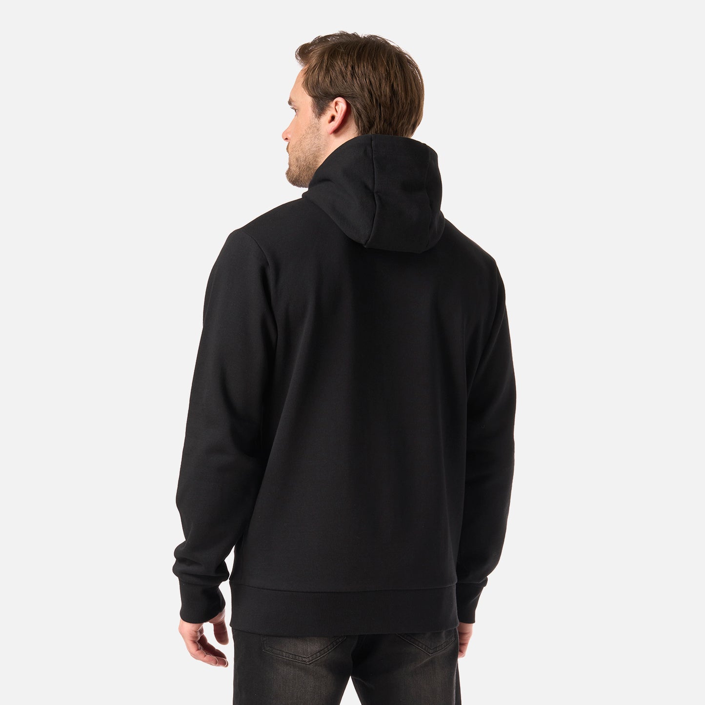 Polerón Hombre Ulmo Full Zip Hoody Sweatshirt Negro Lippi