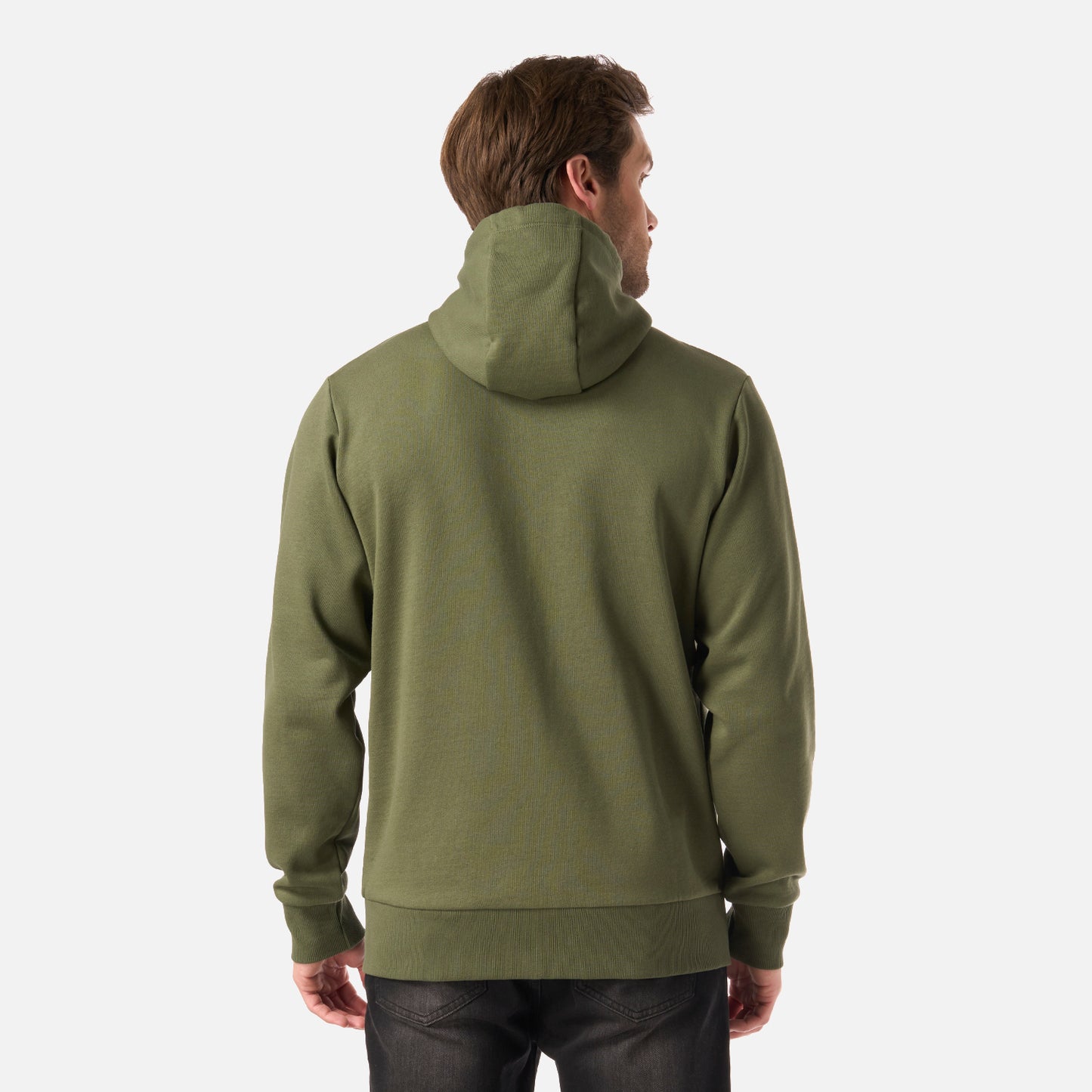 Polerón Hombre Ulmo Full Zip Hoody Sweatshirt Verde Musgo Lippi