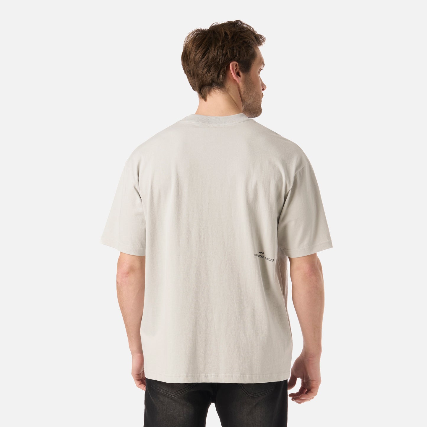 Polera Hombre Endura Cotton T-Shirt Gris Claro Lippi