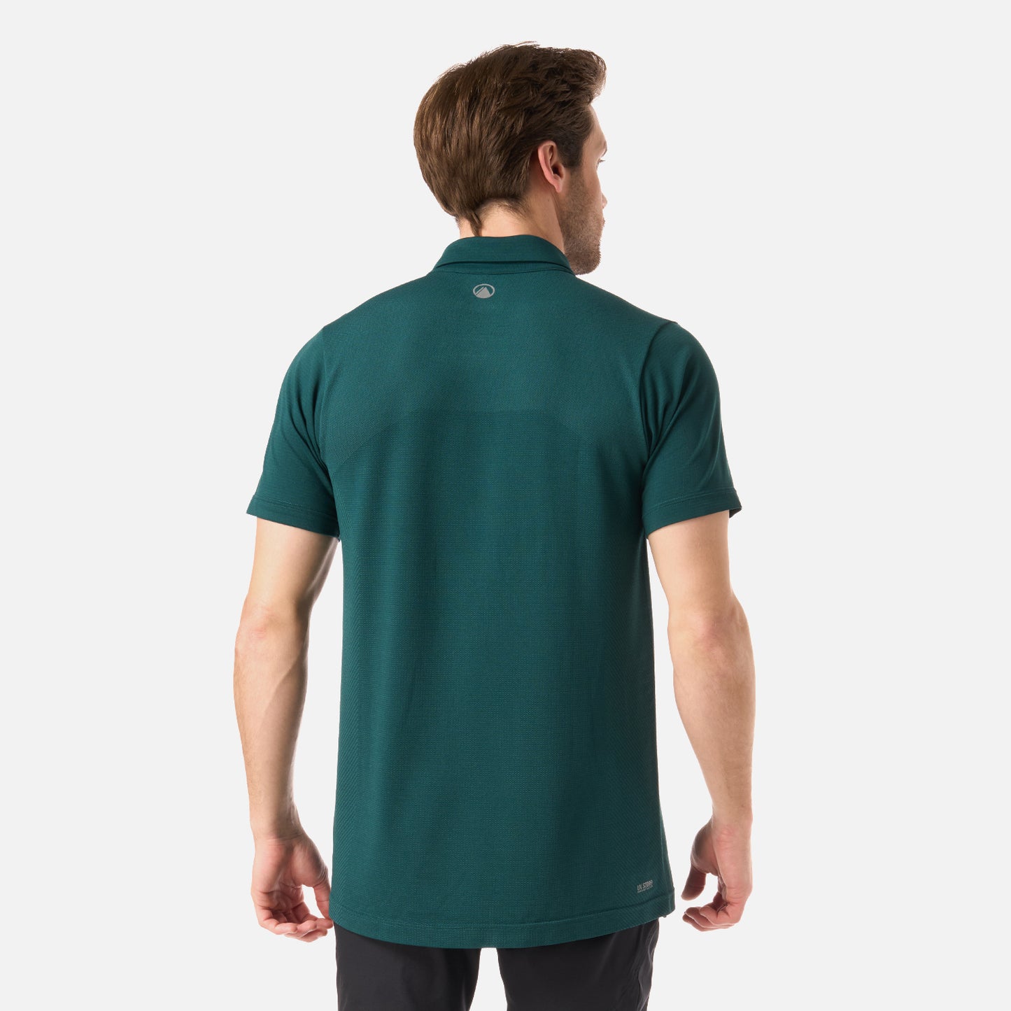 Polera Hombre B-Classic Seamless Polo Turquesa Lippi