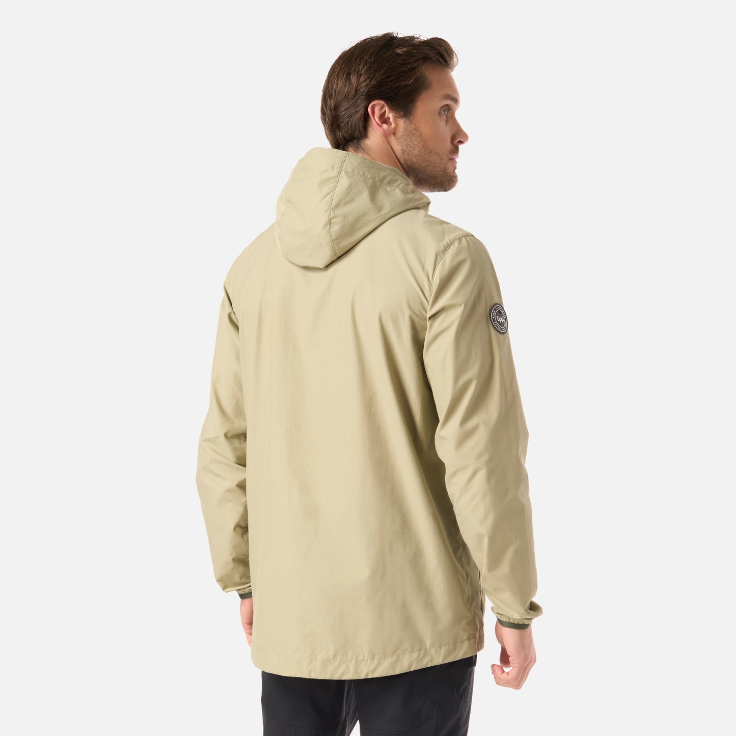 Chaqueta Hombre WindLand WindBreaker Hoody Jacket Verde Oliva Lippi