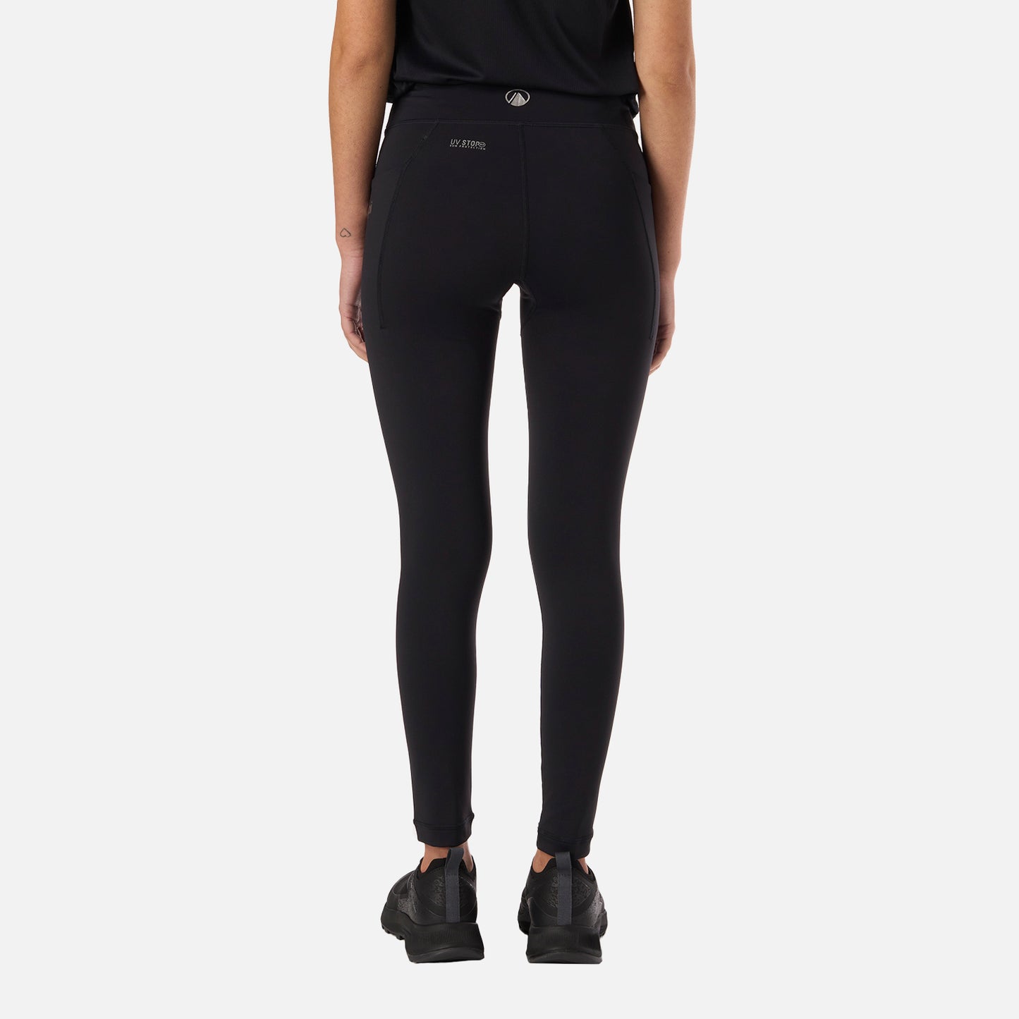 Calza Teen Girl In-Action Sport Leggings Negro Lippi