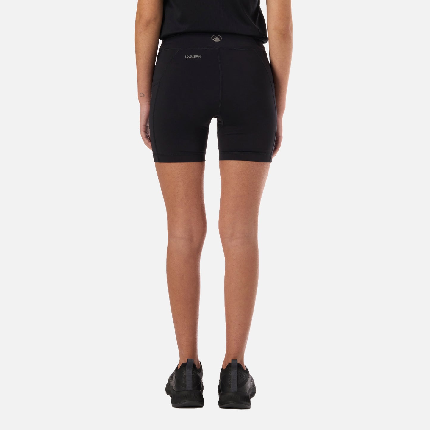 Calza Teen Girl In-Action Sport Short Leggings Negro Lippi