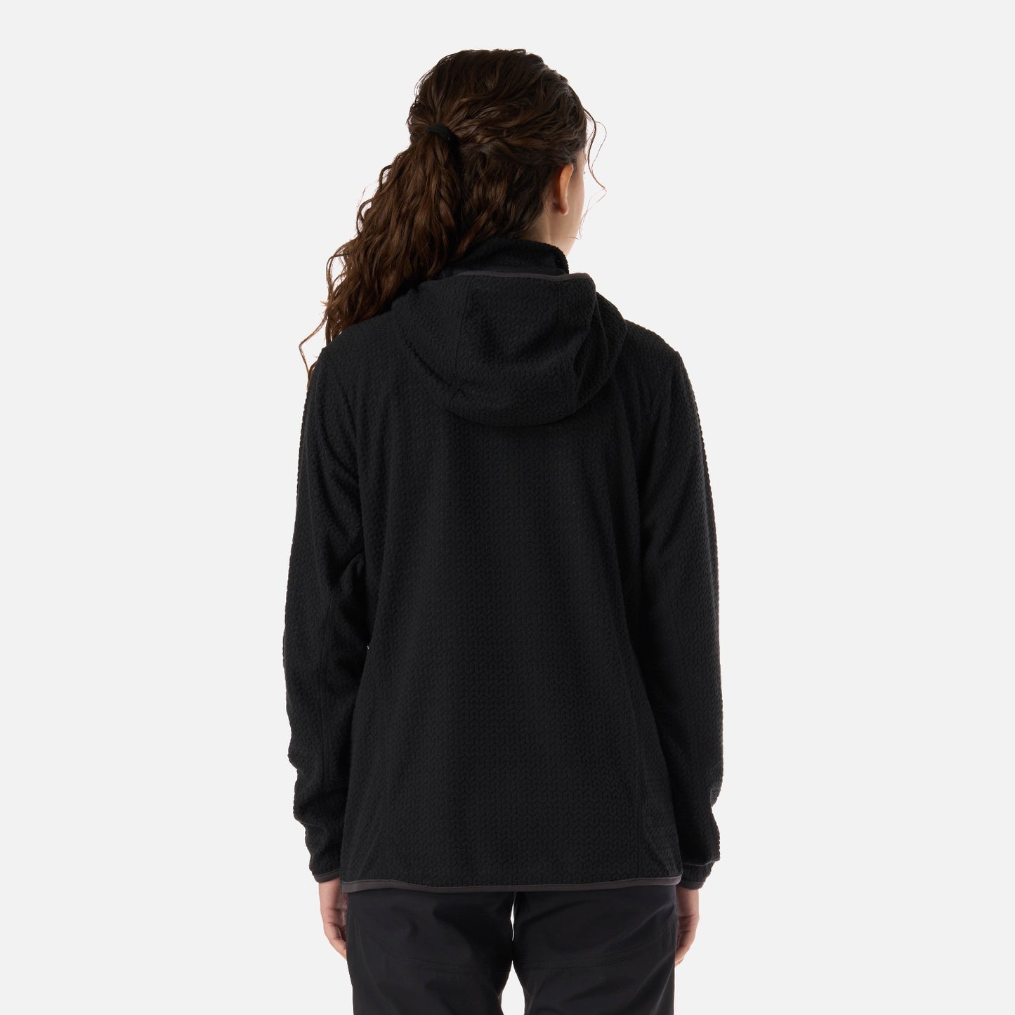 Polerón Teen Girl Mild Nano-F 1/4 Zip Hoody Negro Lippi