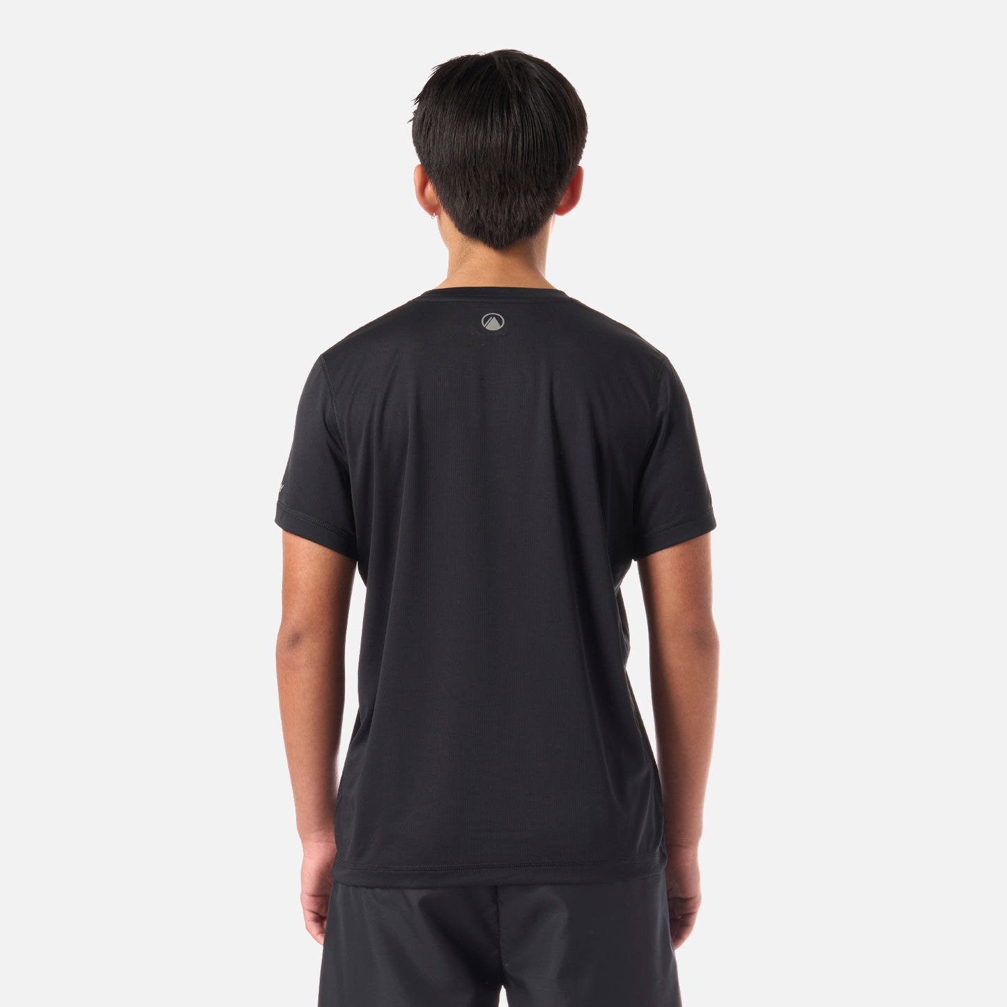Polera Teen Boy Core Q-Dry T-Shirt Negro Lippi