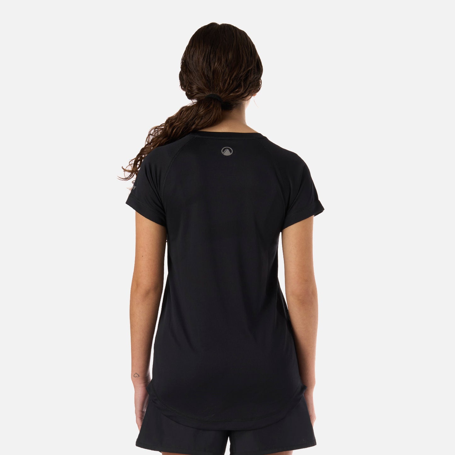 Polera Teen Girl Core Q-Dry T-Shirt Negro Lippi