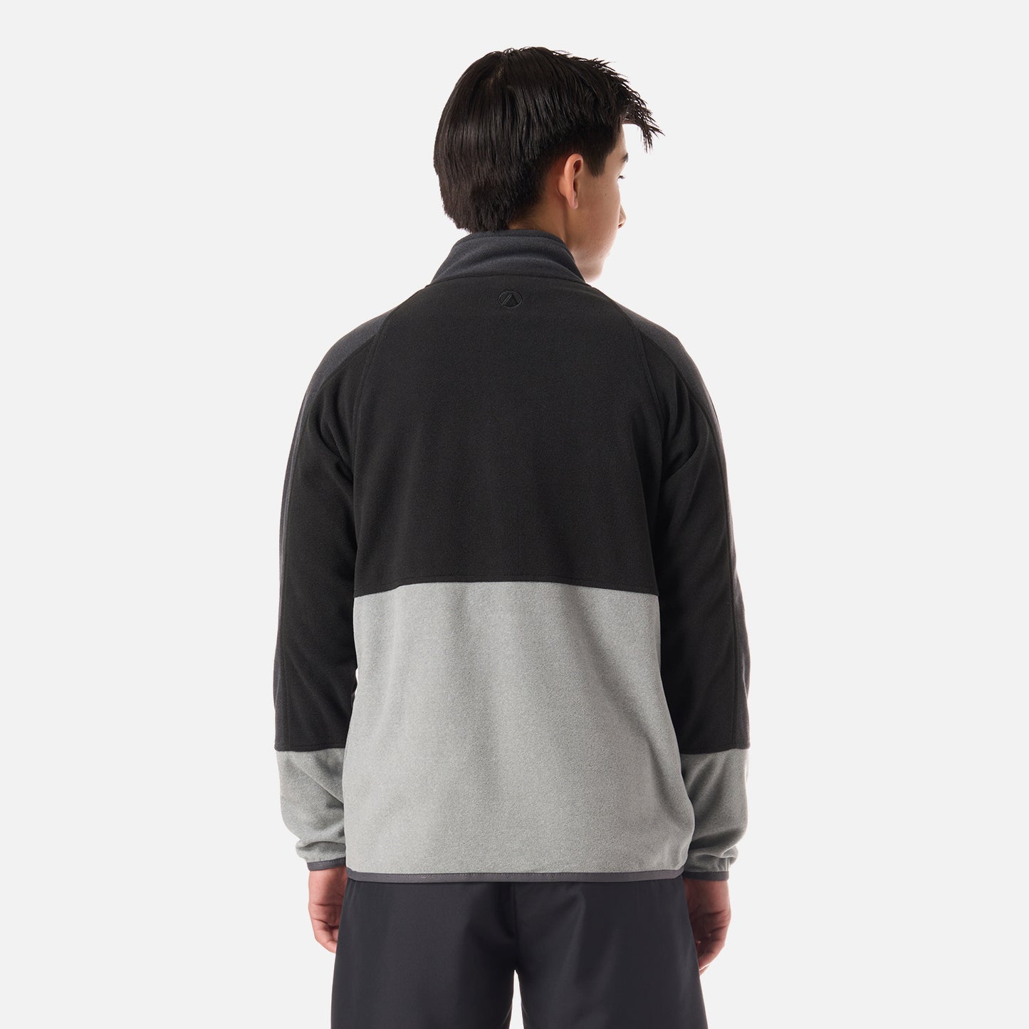 Polar Teen Boy Fireplace Full Zip Sweatshirt Negro Lippi