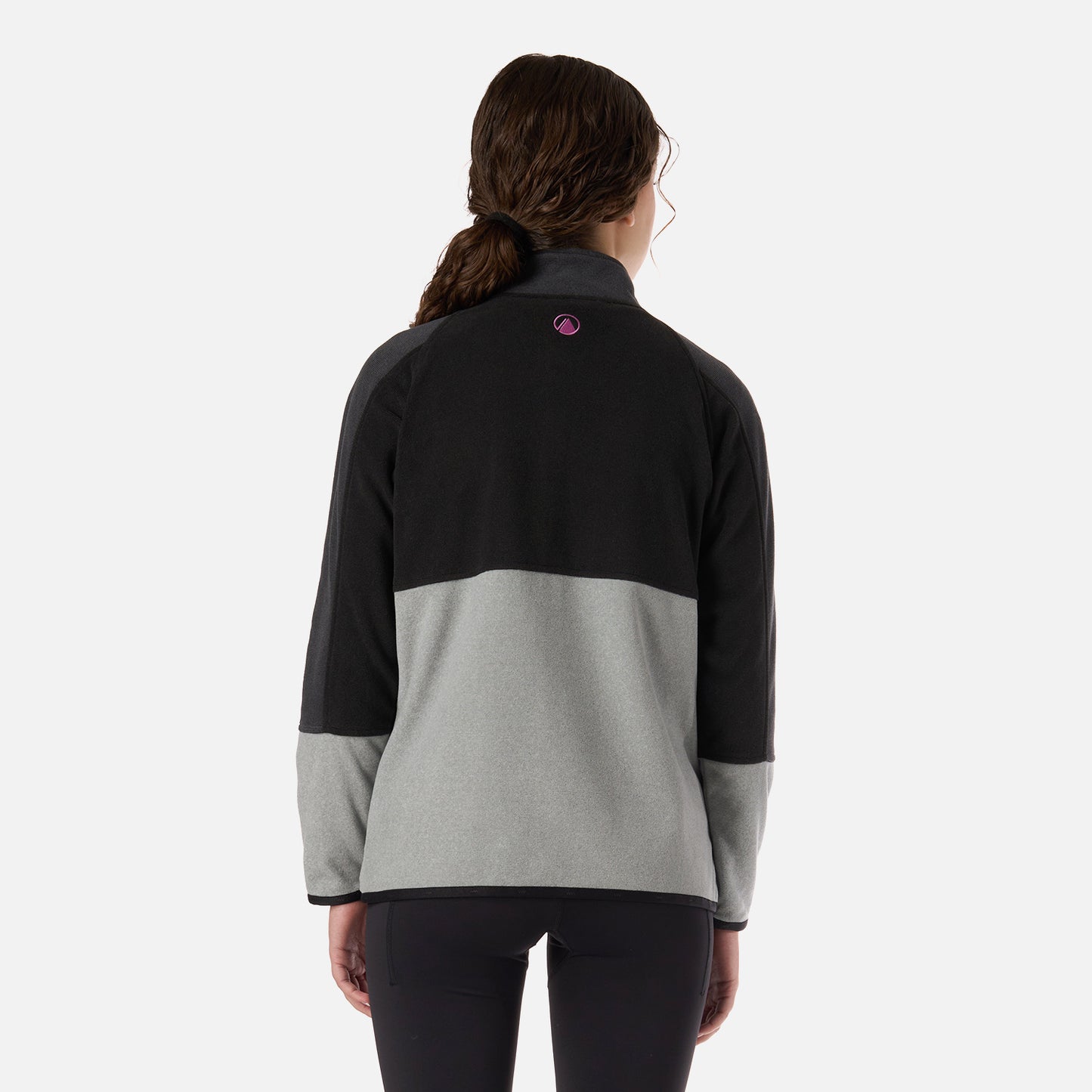 Polar Teen Girl Fireplace Full Zip Sweatshirt Negro Lippi