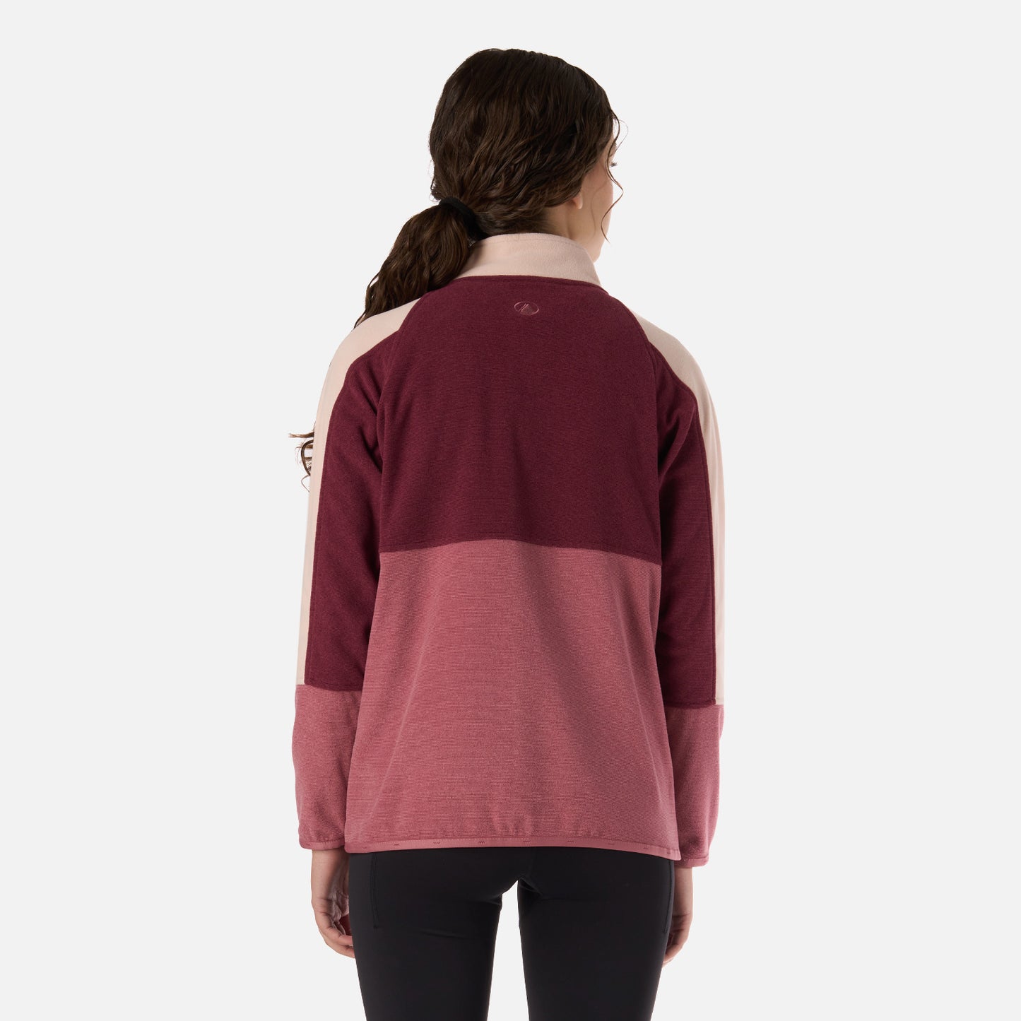 Polar Teen Girl Fireplace Full Zip Sweatshirt Rosa Oscuro Lippi