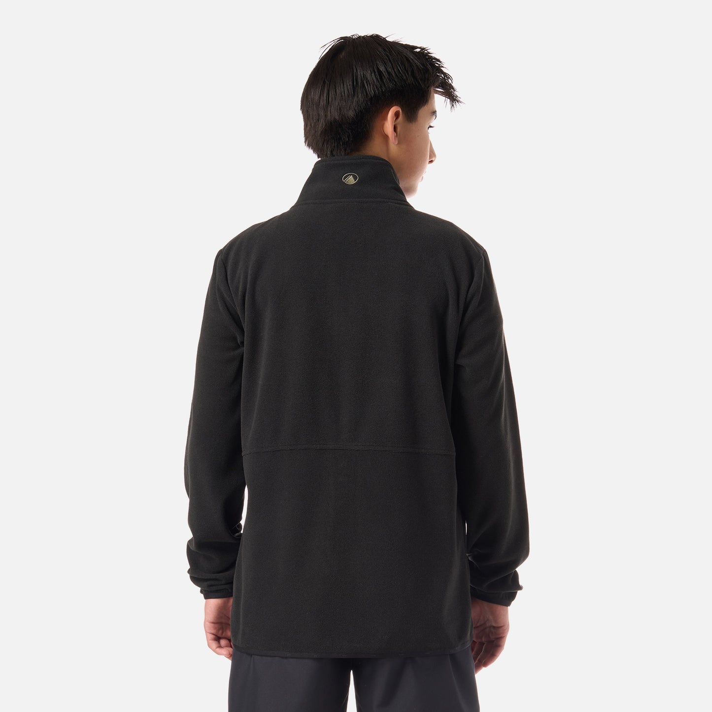 Polar Teen Boy Stripes Nano-F Full Zip Negro Lippi