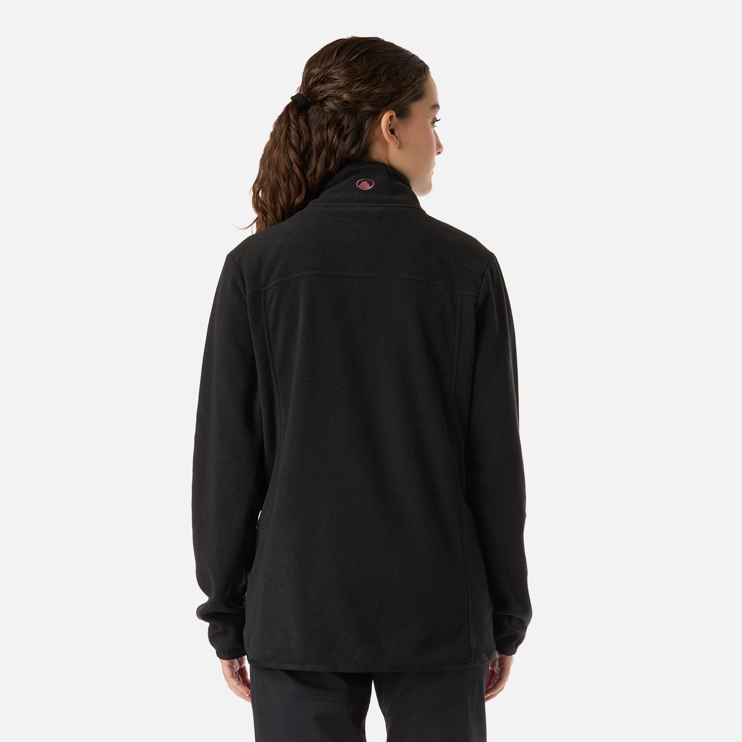 Polar Teen Girl Stripes Nano-F Full Zip Negro Lippi