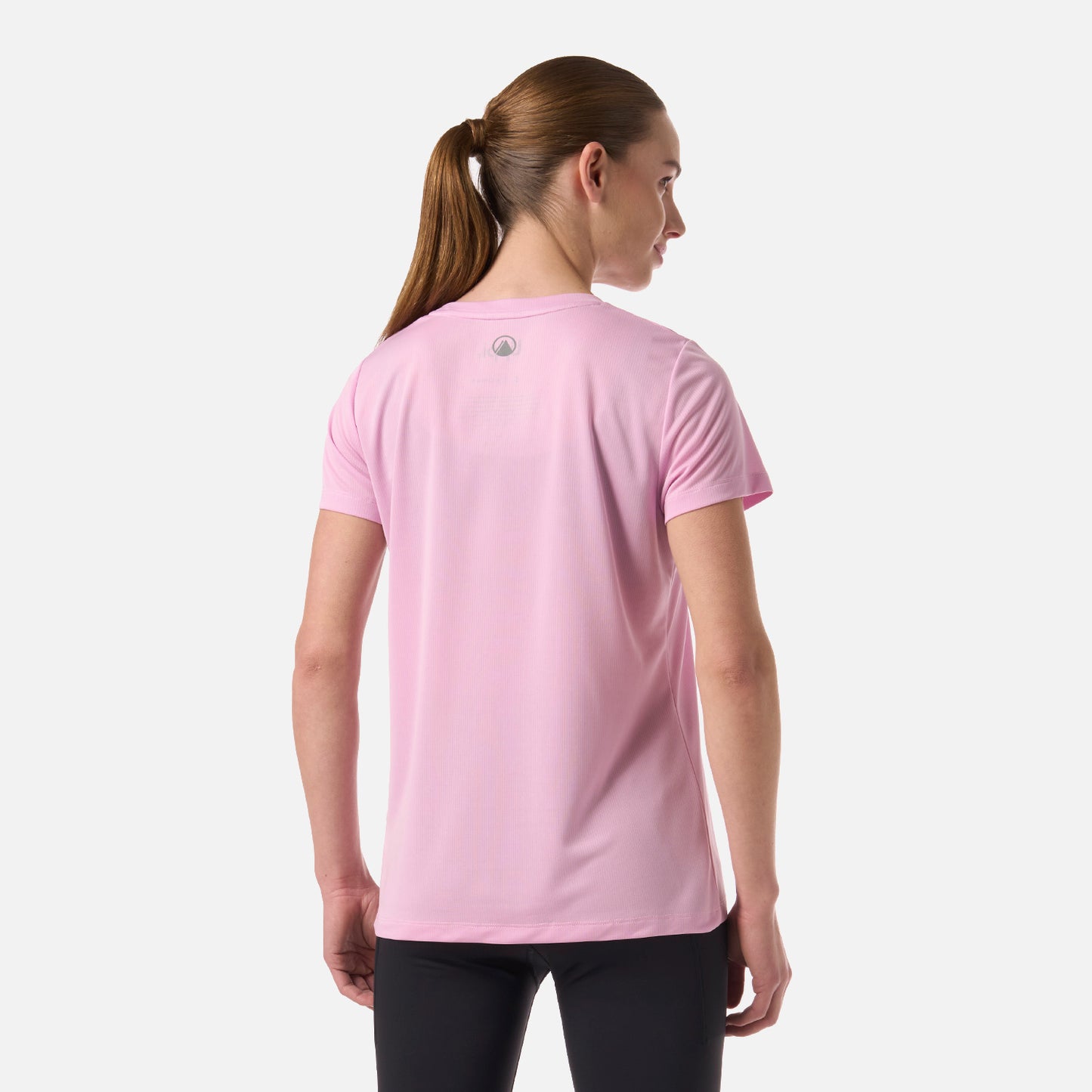 Polera Mujer Core Q-Dry T-Shirt Rosa Lippi