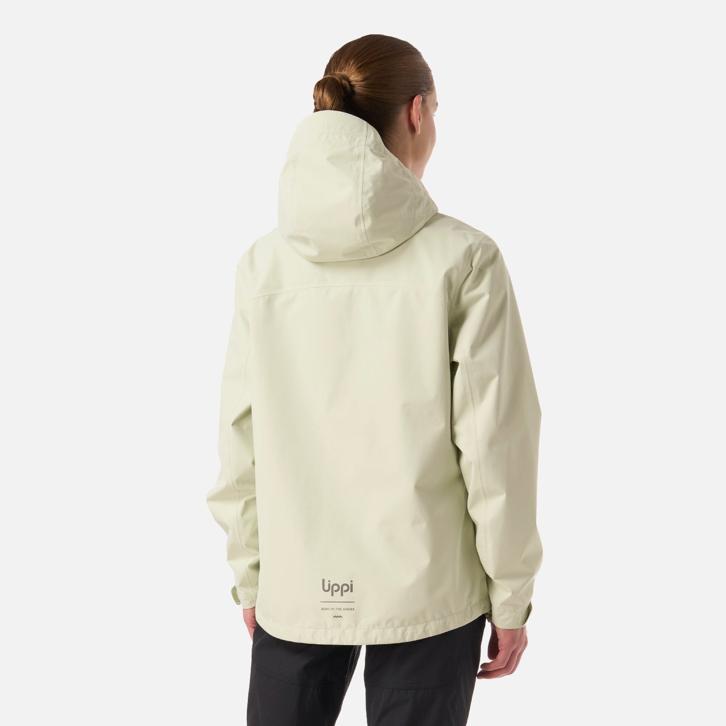 Chaqueta Mujer Shield B-Dry Hoody Jacket Verde Claro Lippi